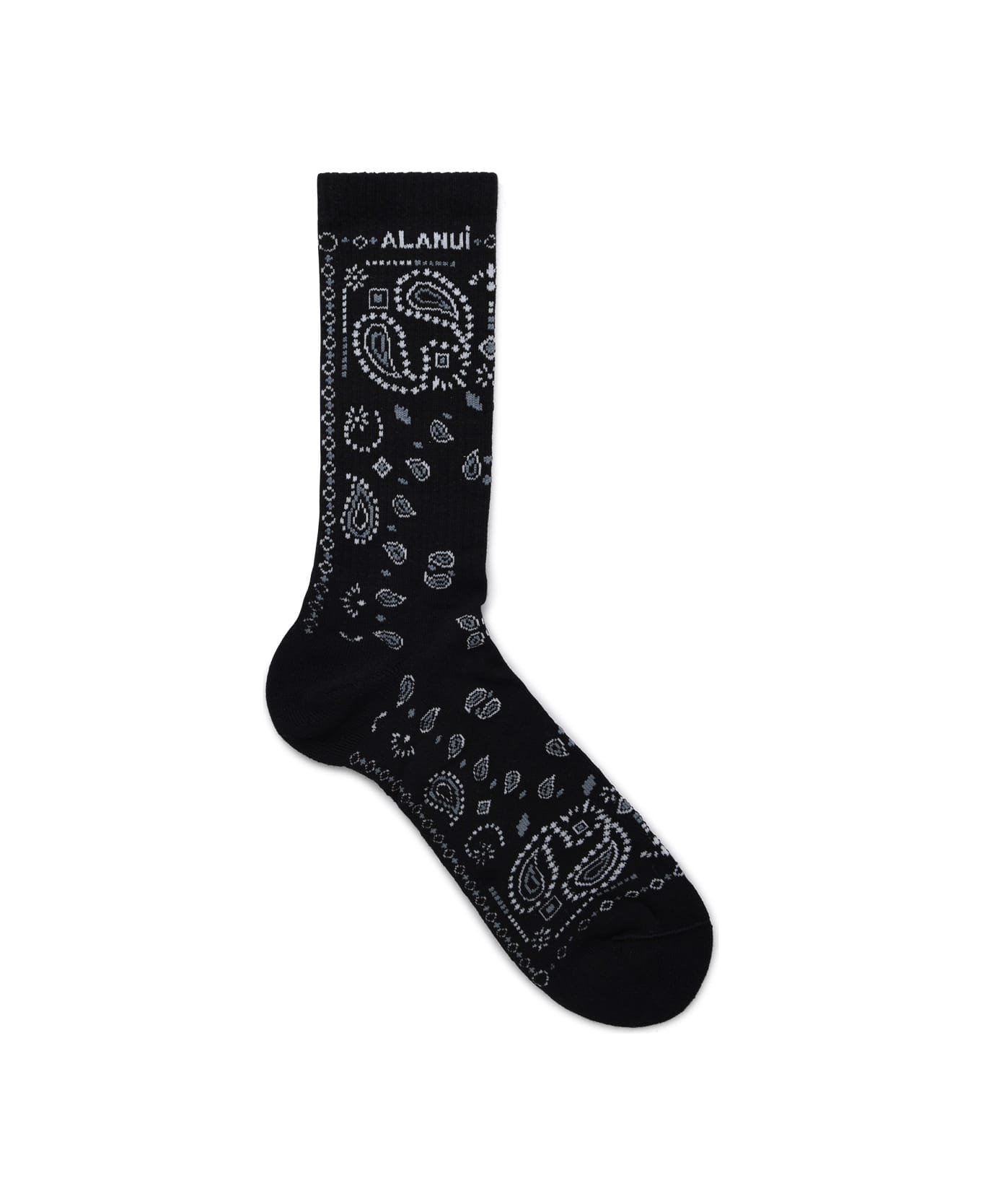 Black Cotton Socks - 1