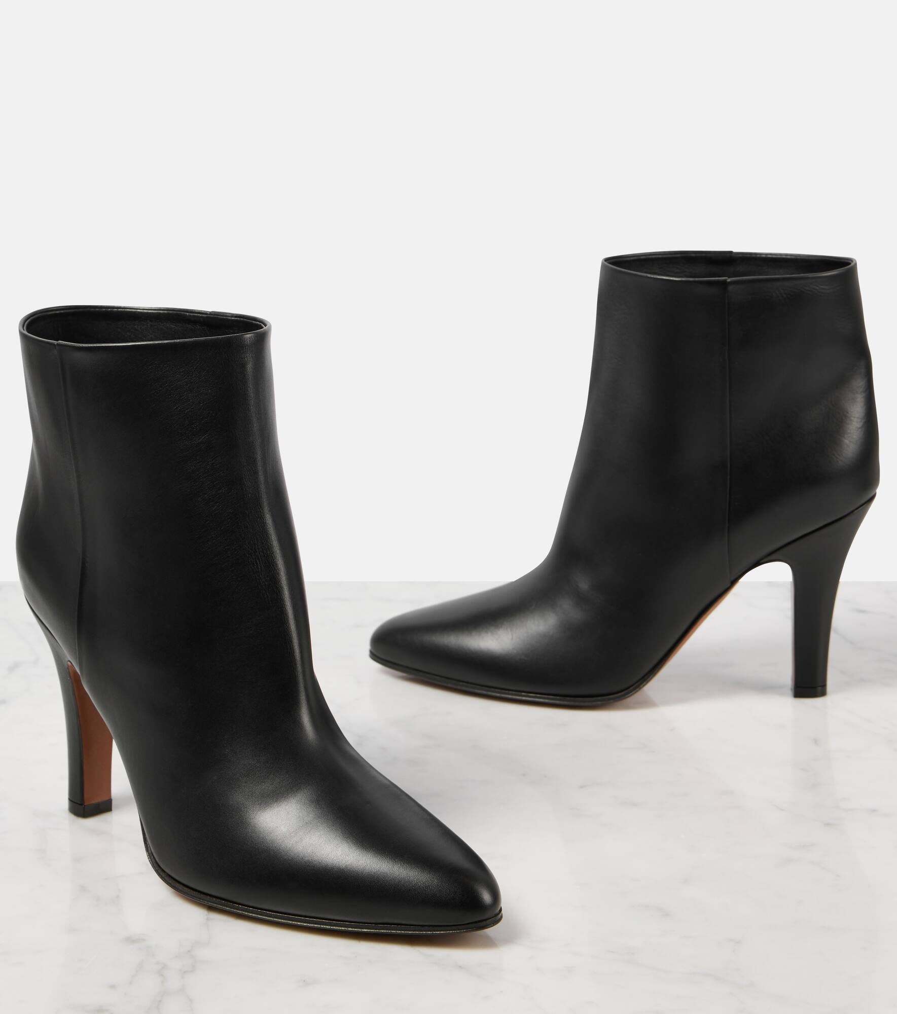 Prudens leather ankle boots - 6