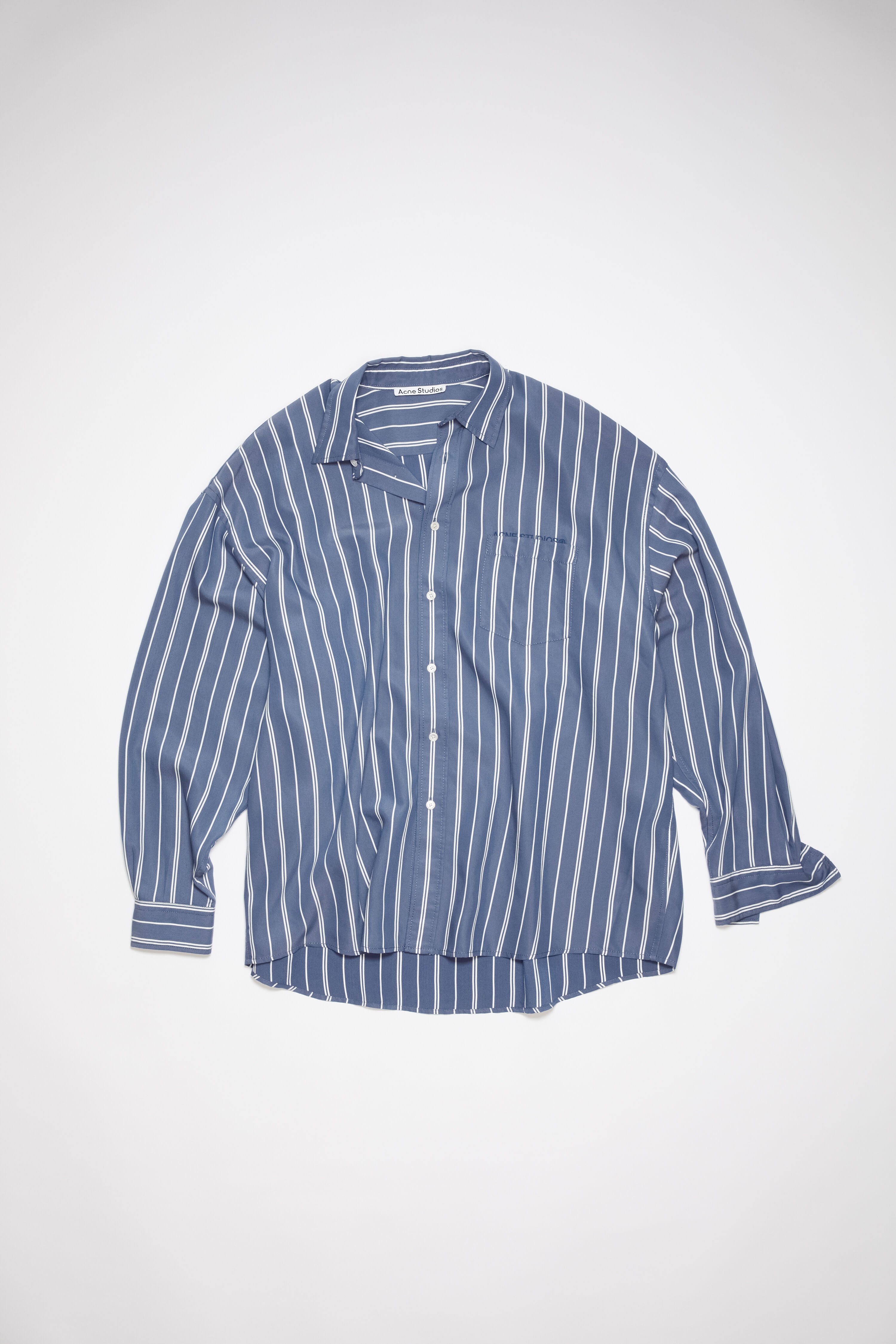 Button-up shirt - Mid blue - 6