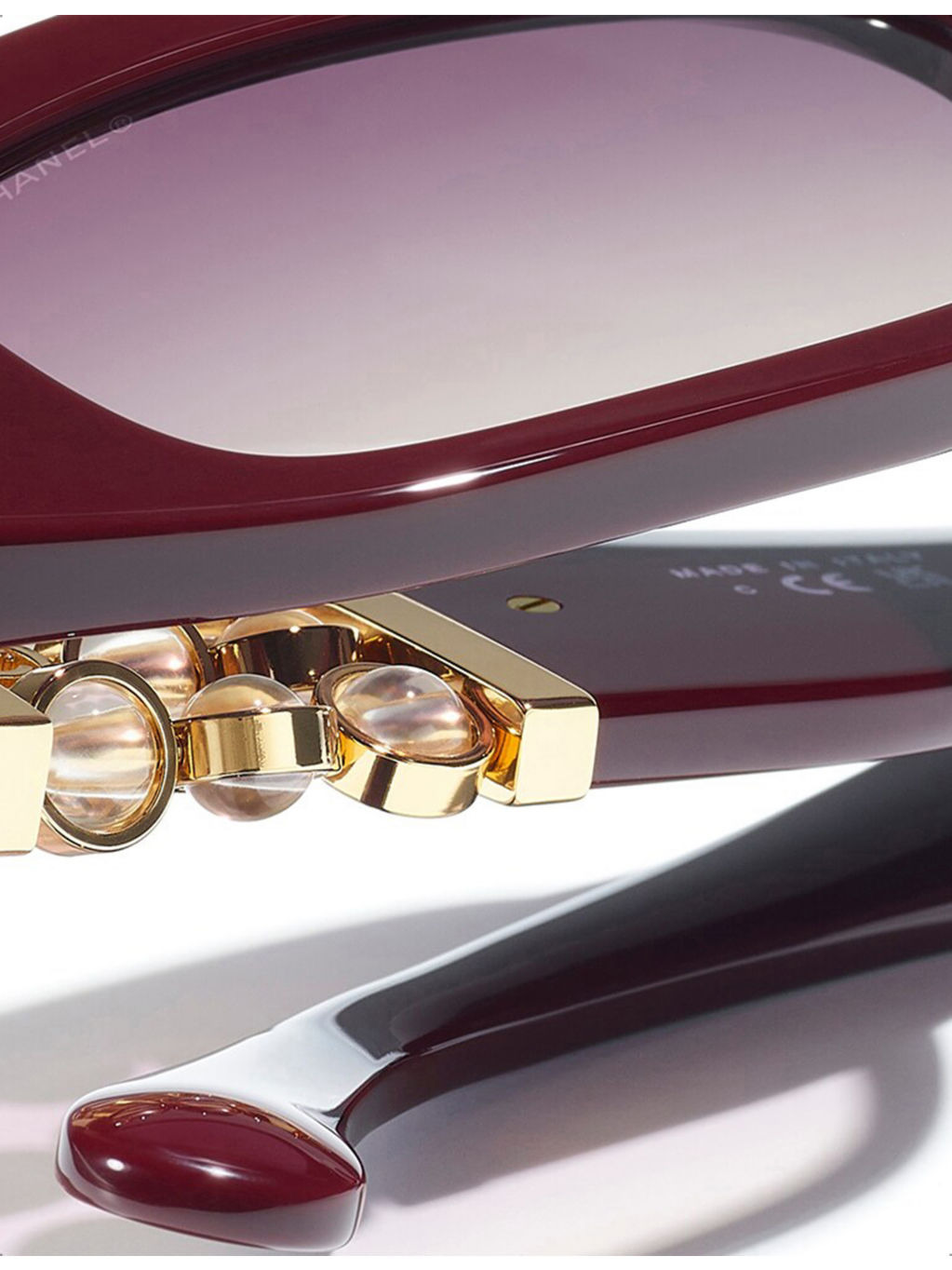 CH5544 Rectangle Acetate Sunglasses - 4