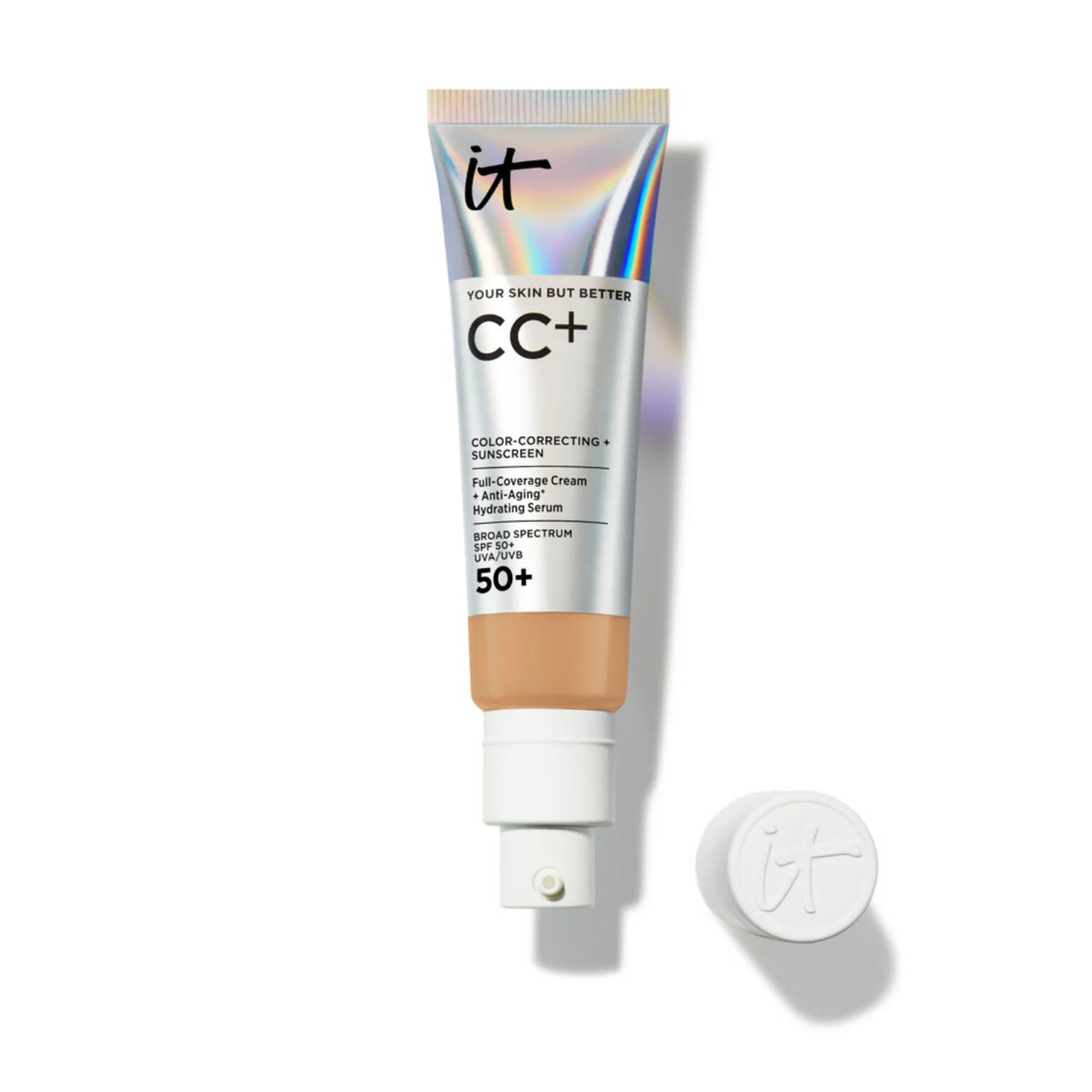 CC+ Cream Full-Coverage Foundation with SPF 50+ - 1