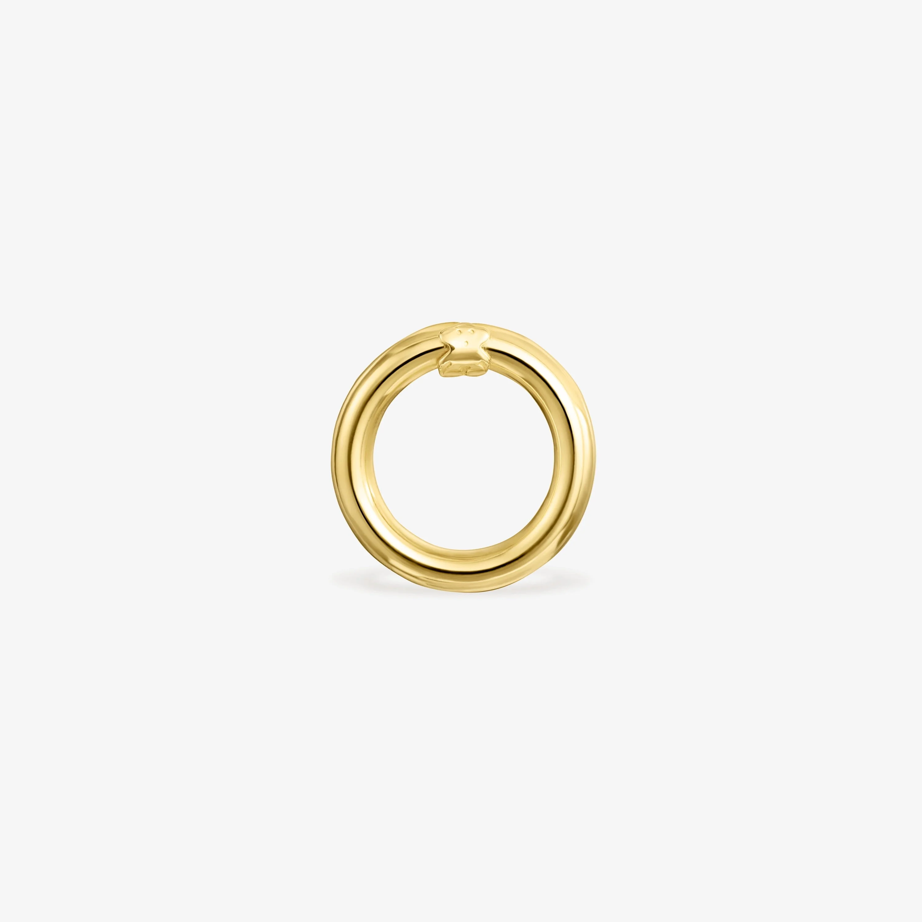Small 18K gold vermeil Hold Ring - 1