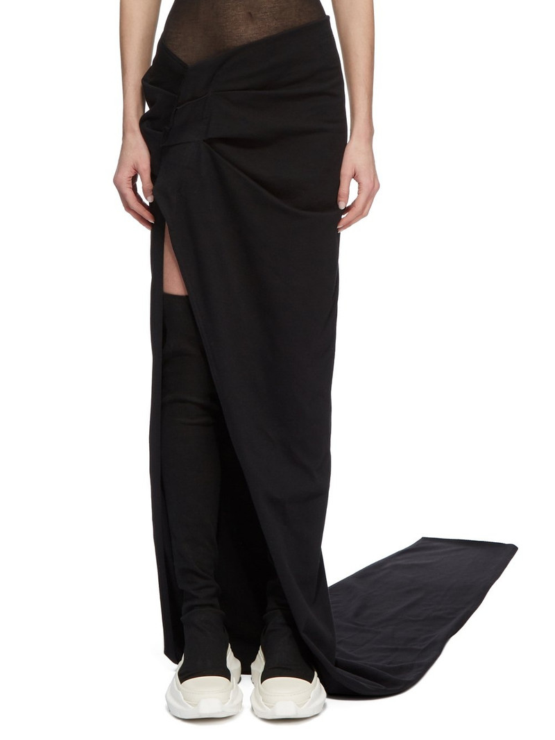 DRKSHDW cotton maxi skirt - 1