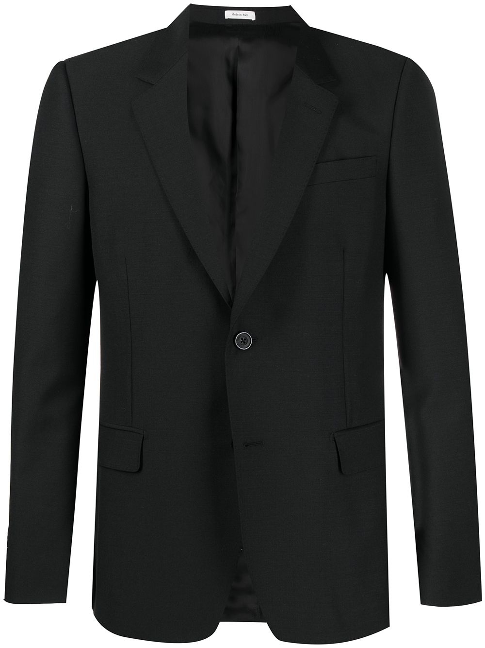 single-breasted blazer jacket - 1