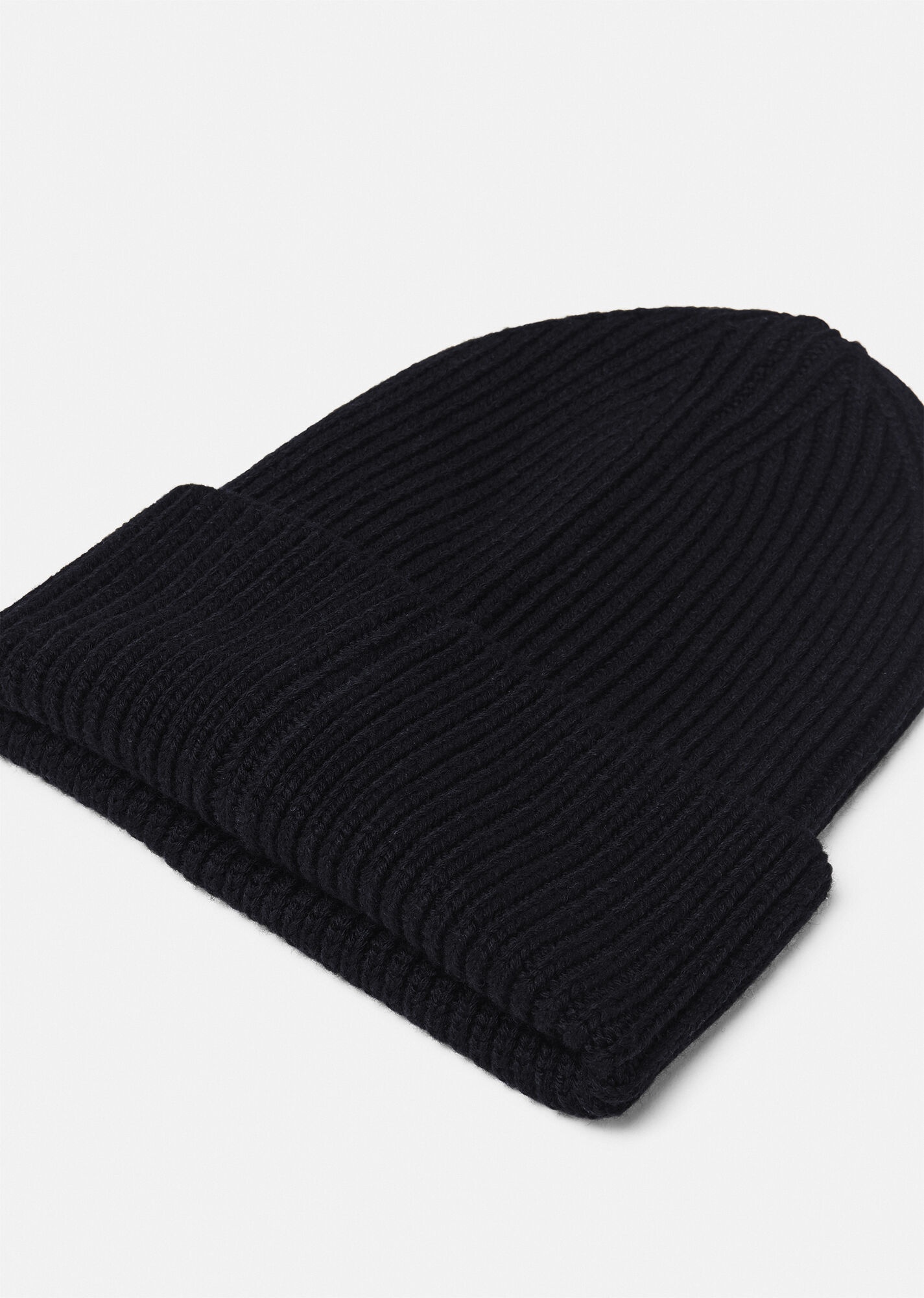 Safety Pin Ribbed Beanie - 2