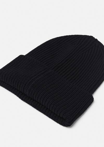 VERSACE Safety Pin Ribbed Beanie outlook