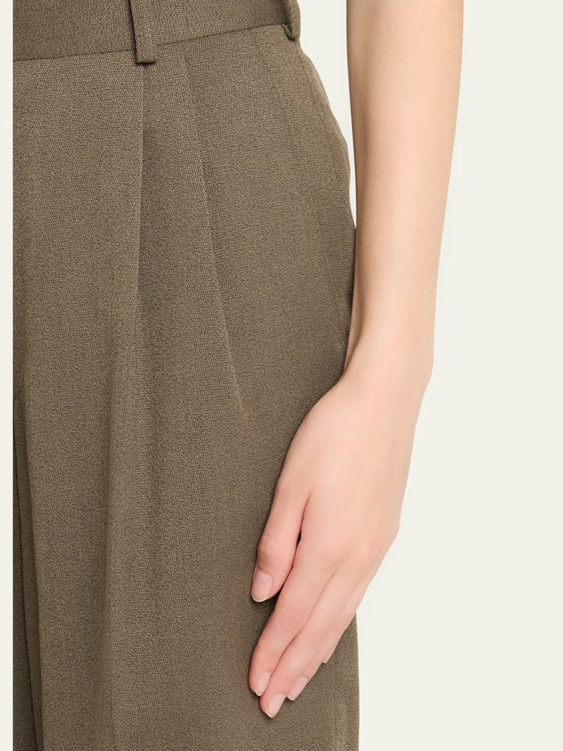 HODAKOVA Upside-Down Pleated Bermuda Shorts outlook