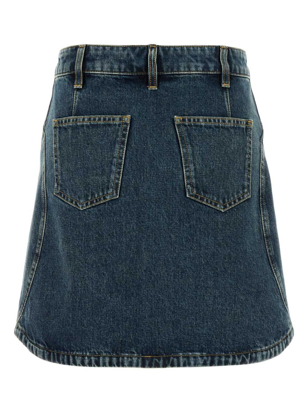 Givenchy Women Denim Mini Skirt - 2