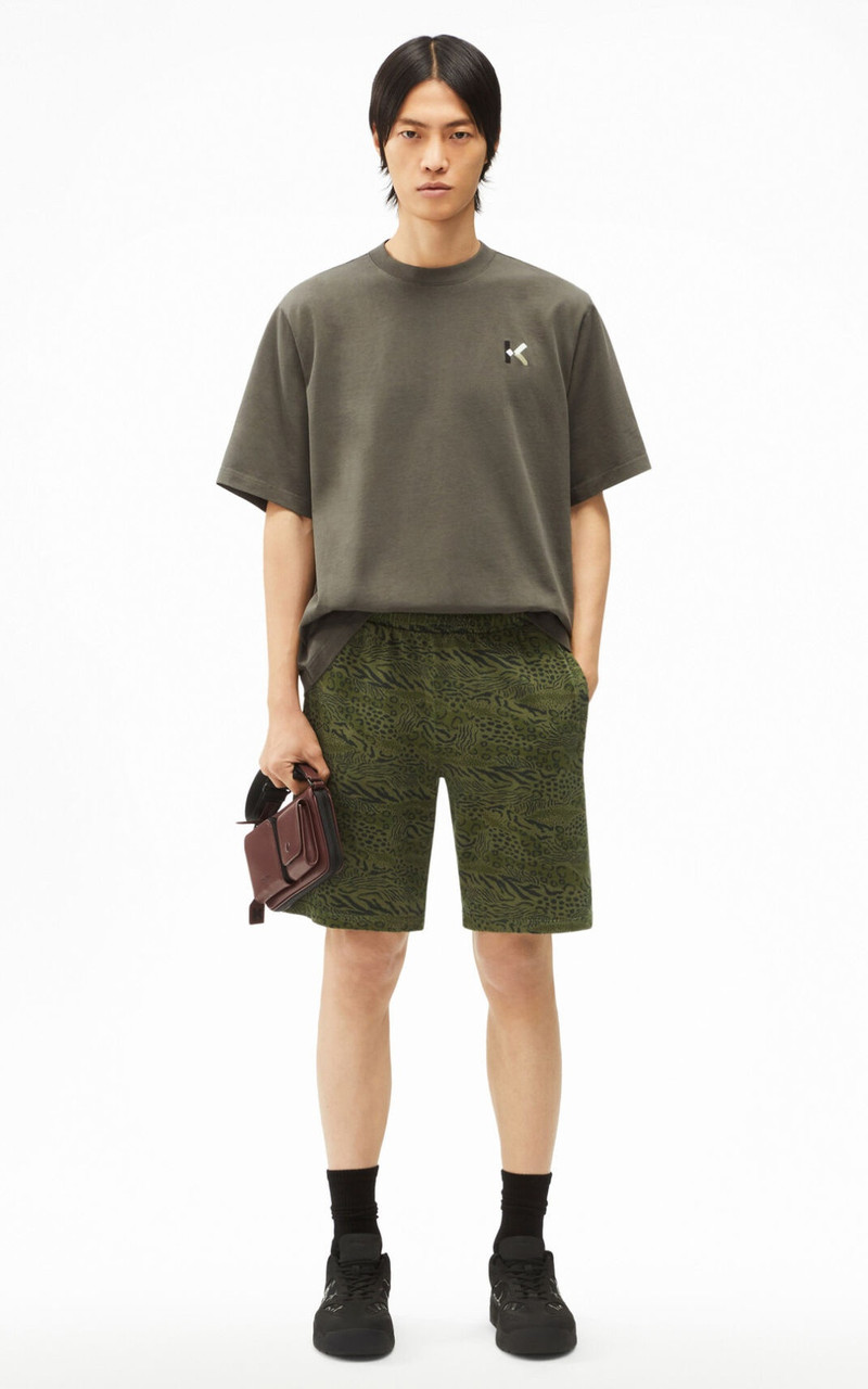 KENZO 'Archive Leopard' shorts outlook