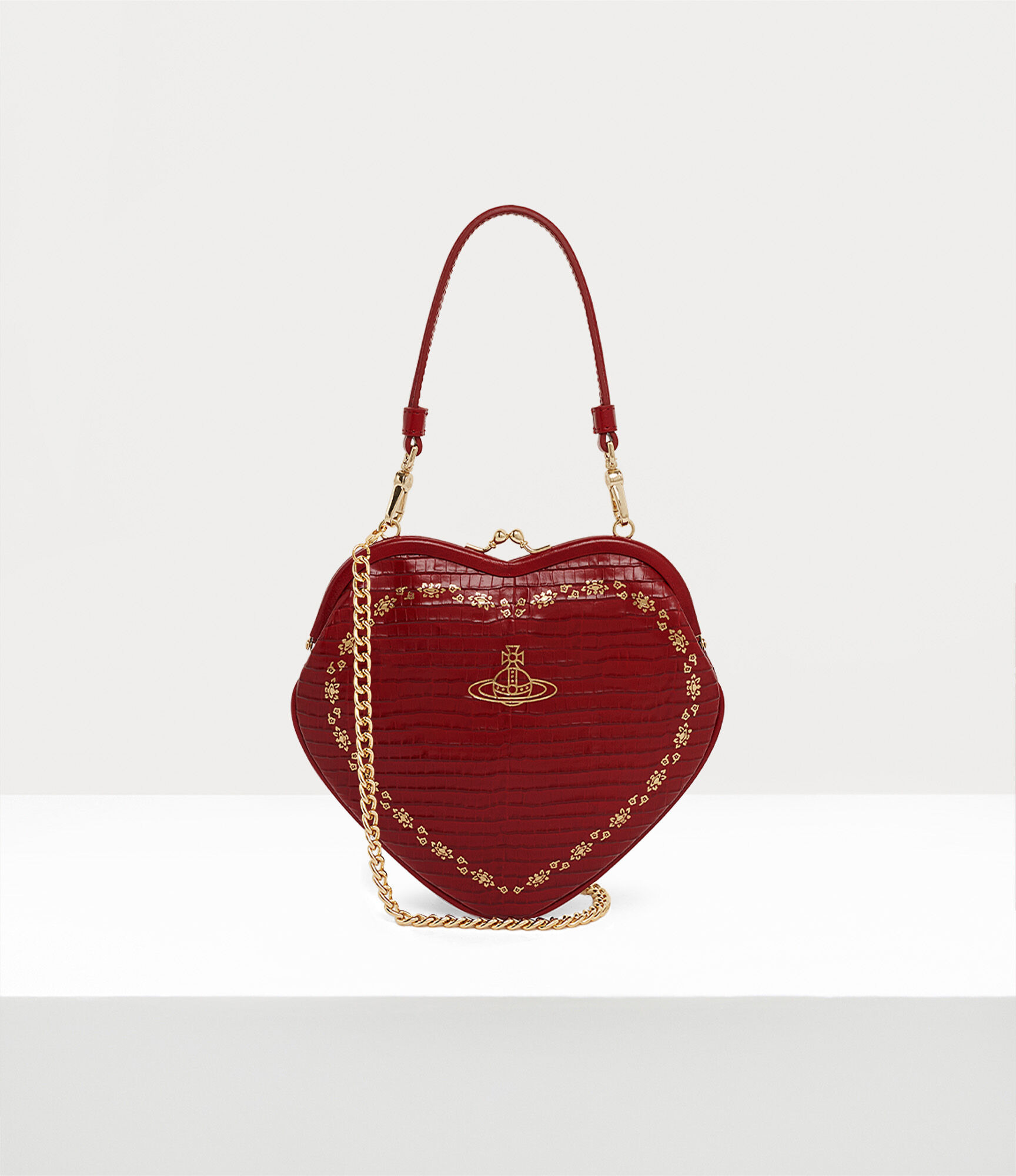 BELLE HEART FRAME PURSE - 6