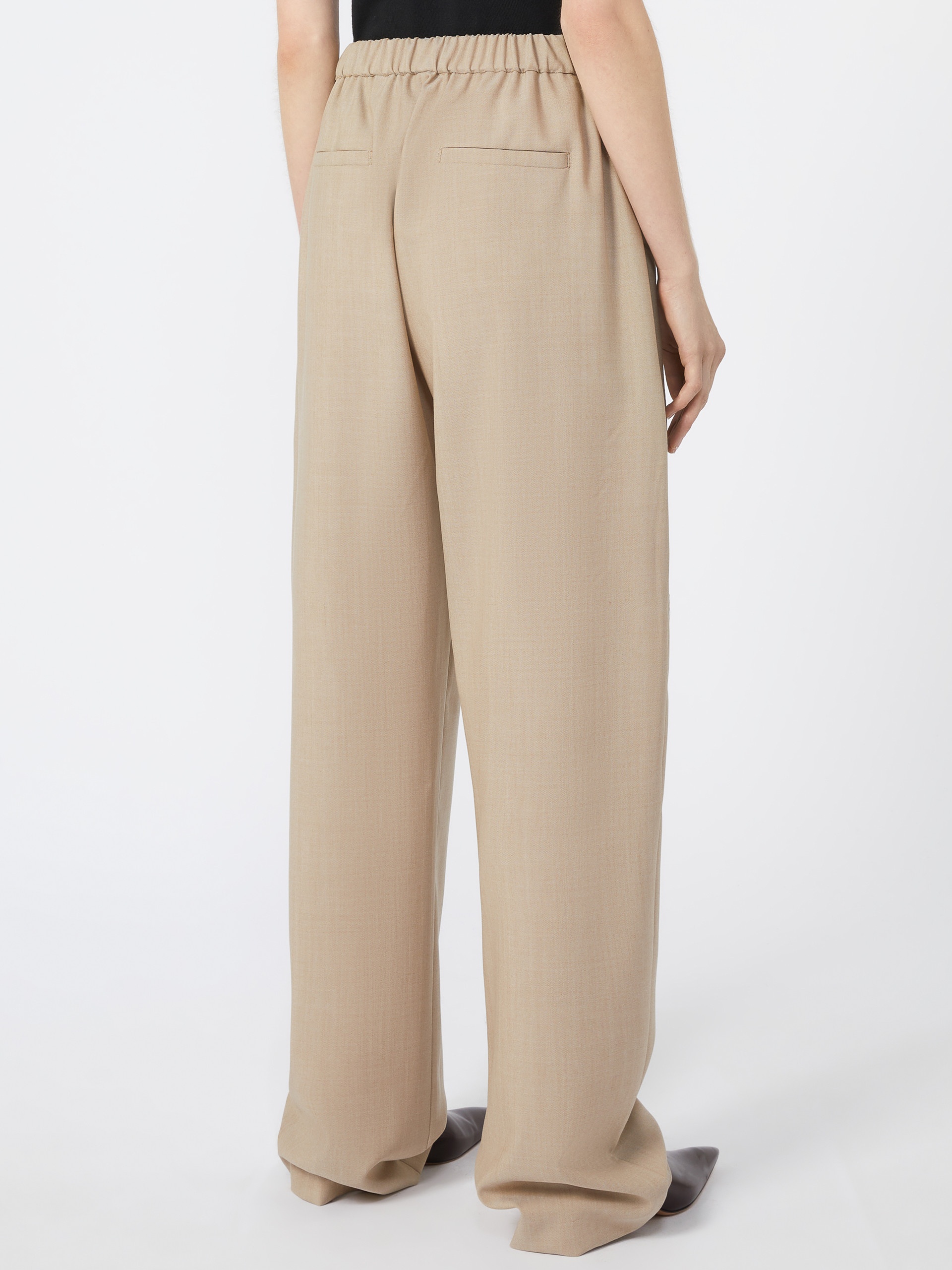 SALVO Straight wool trousers - 4