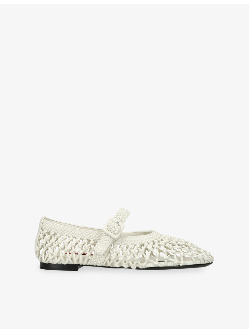 Knotted Riad Woven Ballet Flats 1