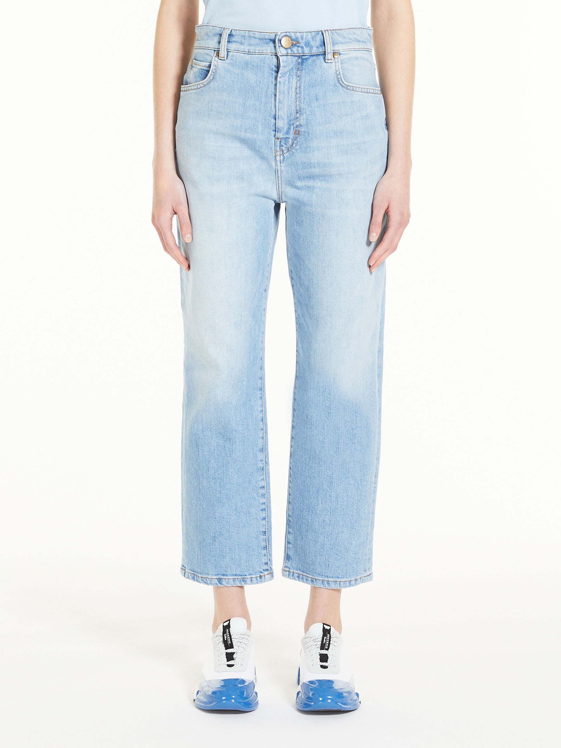 RAFIA Carrot-fit denim jeans - 3