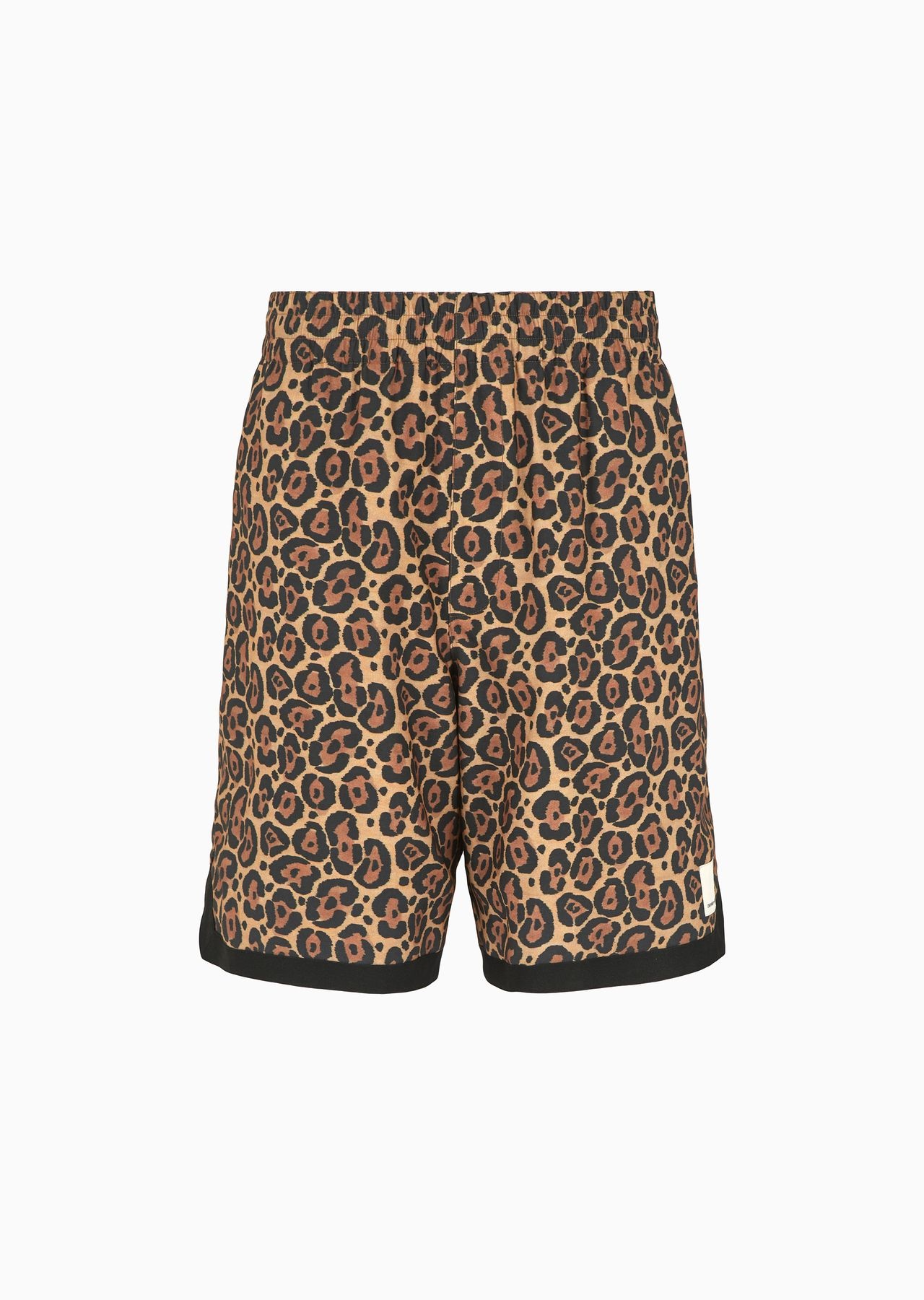 Emporio Armani Sustainability Values Capsule Collection reversible recycled modal Bermuda shorts - 1