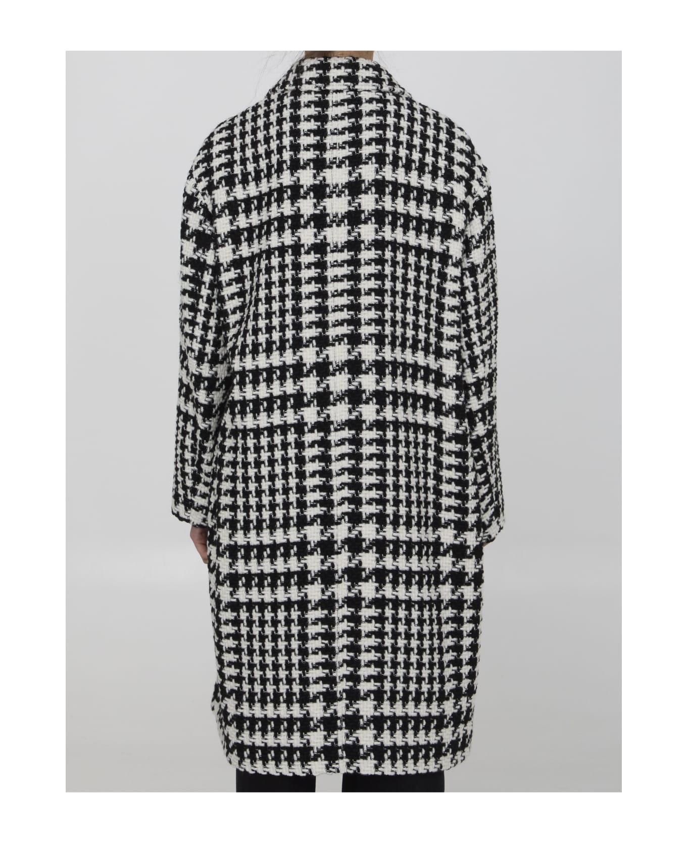 Pied De Poule Midi Coat - 4