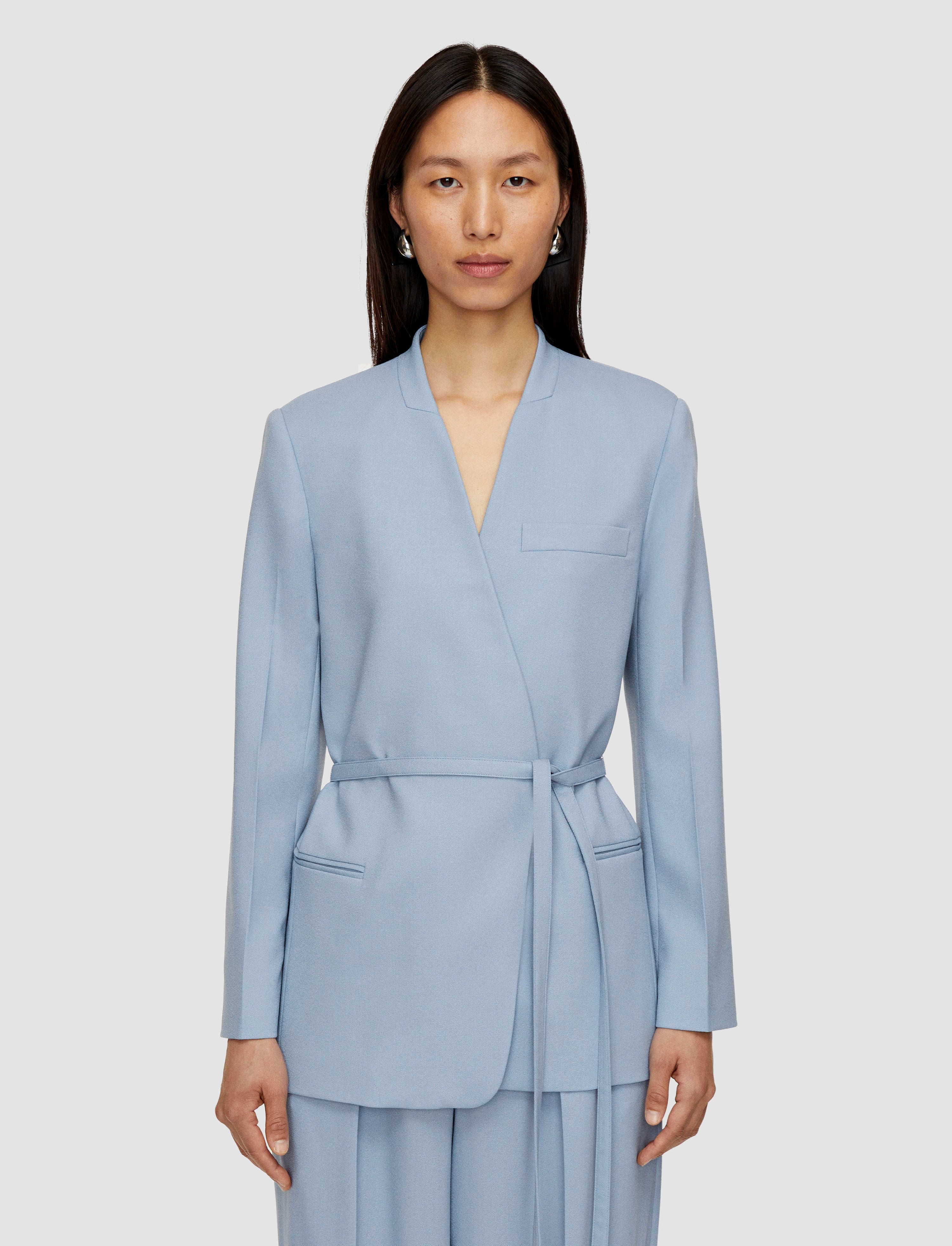 Victor Tailoring Crepe Jacket - 3