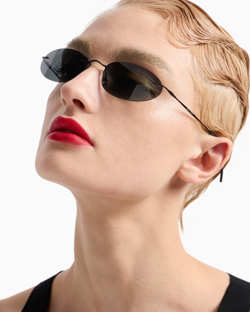 GIORGIO ARMANI OVAL WOMEN’S SUNGLASSES outlook
