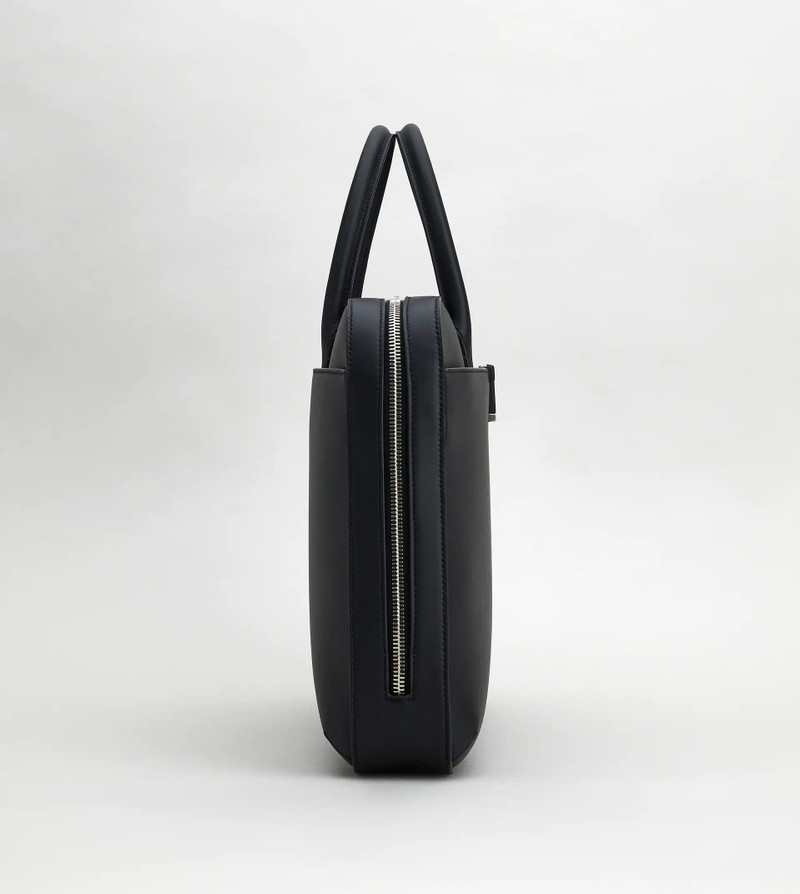 Tod's TIMELESS BRIEFCASE IN LEATHER MEDIUM - BLACK outlook