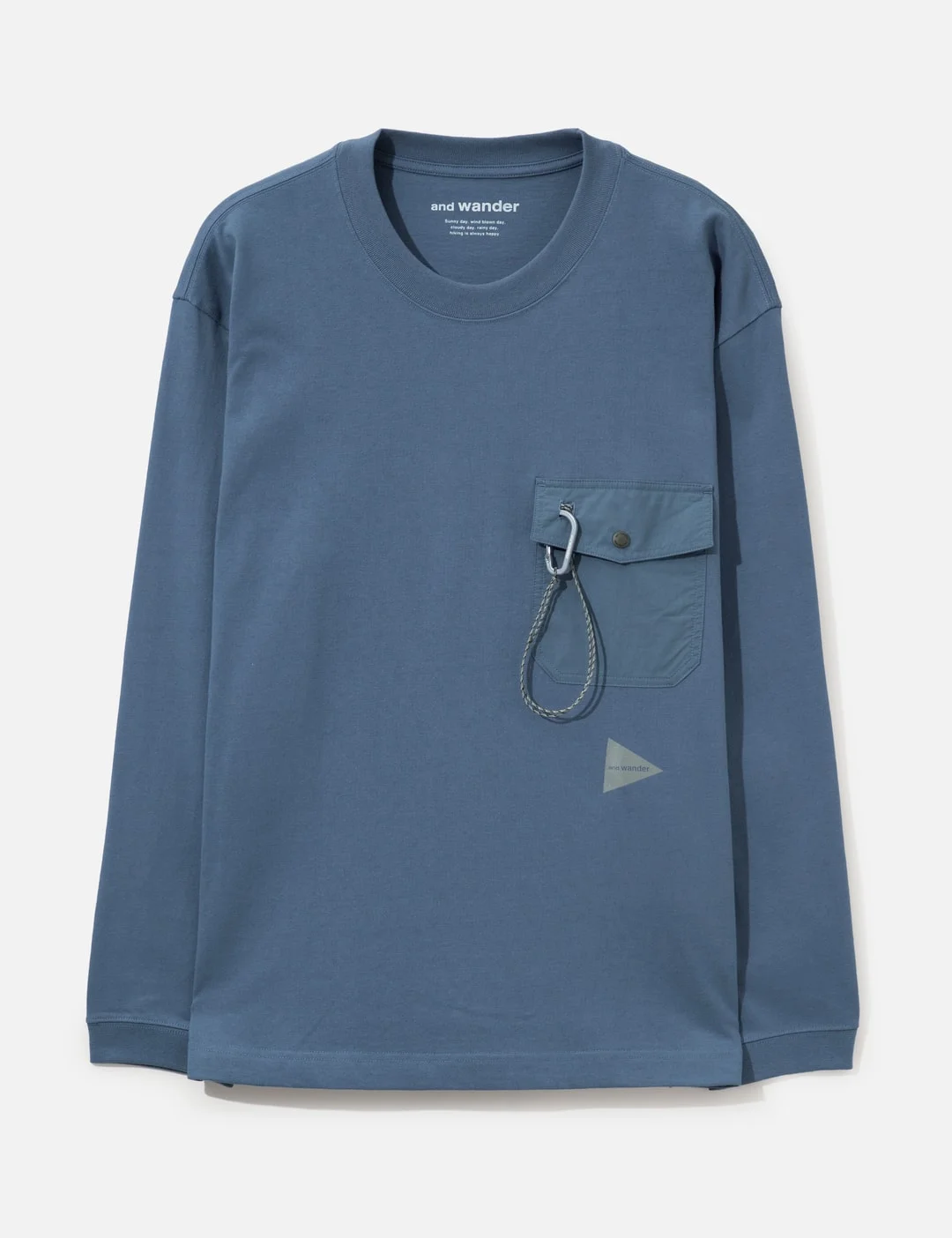 HEAVY COTTON POCKET LS T - 1