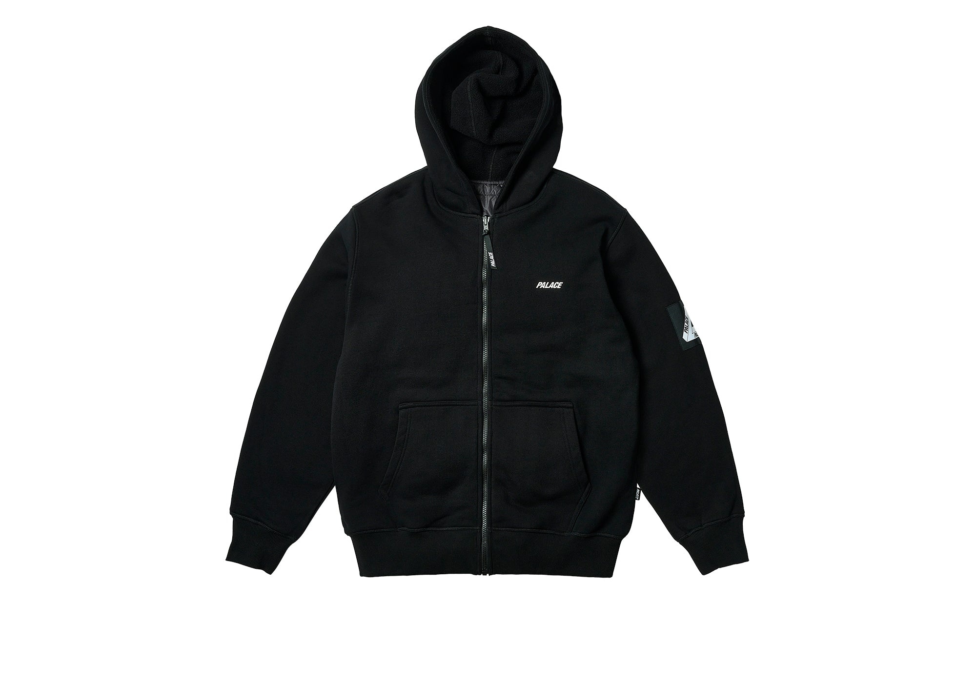 REVERSIBLE VEST HOOD BLACK - 3