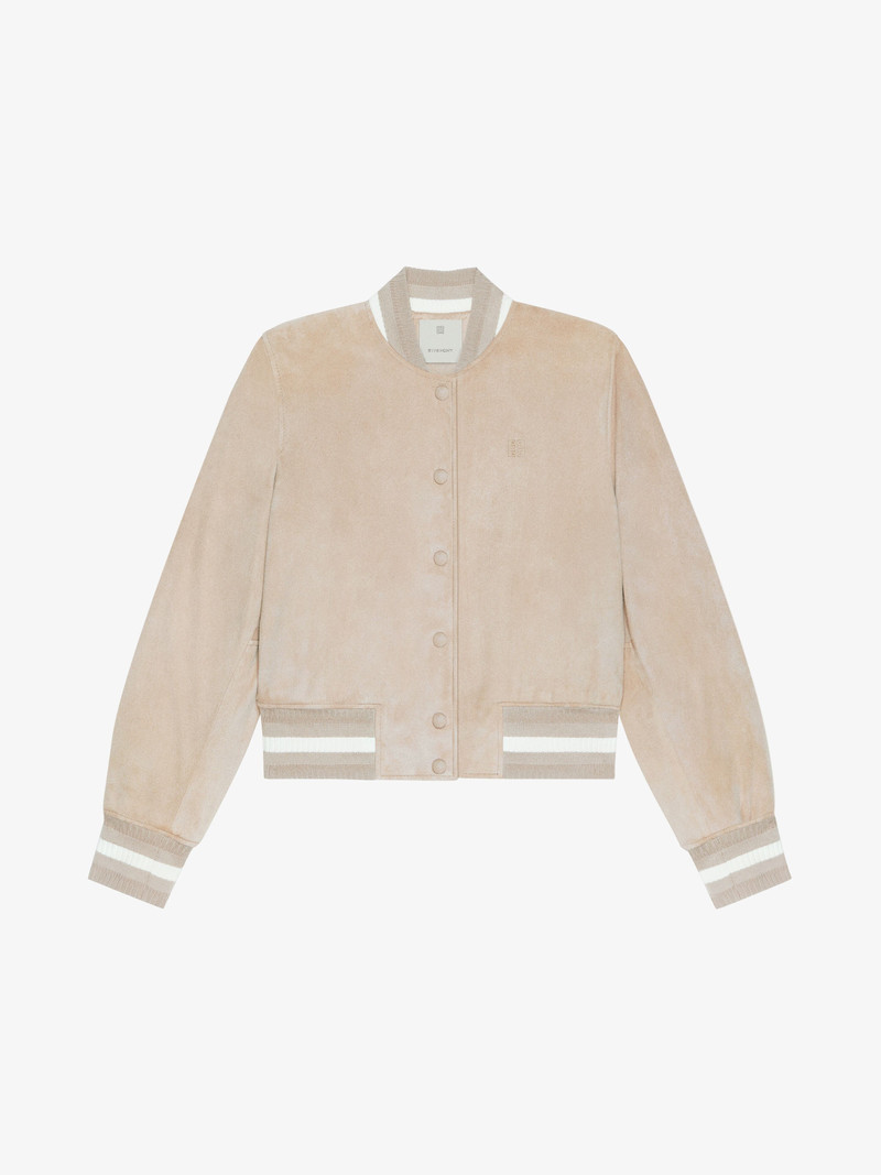 VARSITY JACKET IN SUEDE 1