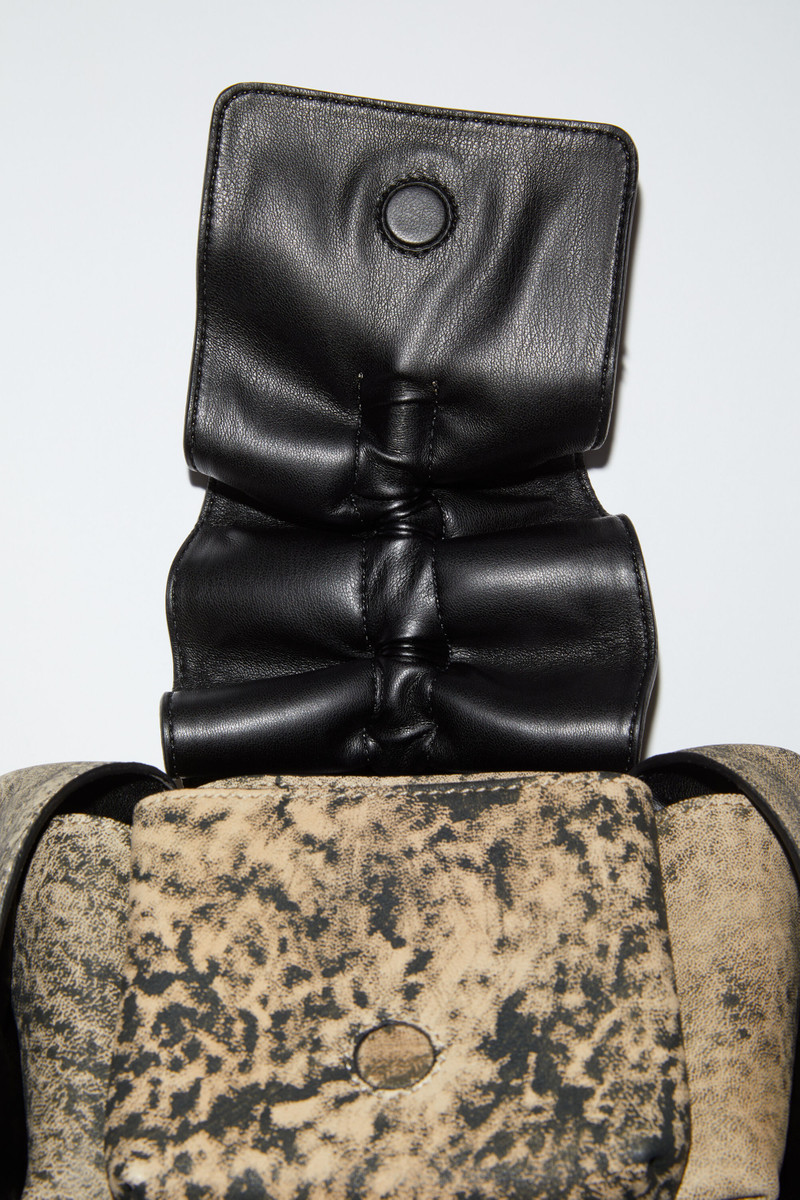 Multipocket mini bag - Beige/green 7