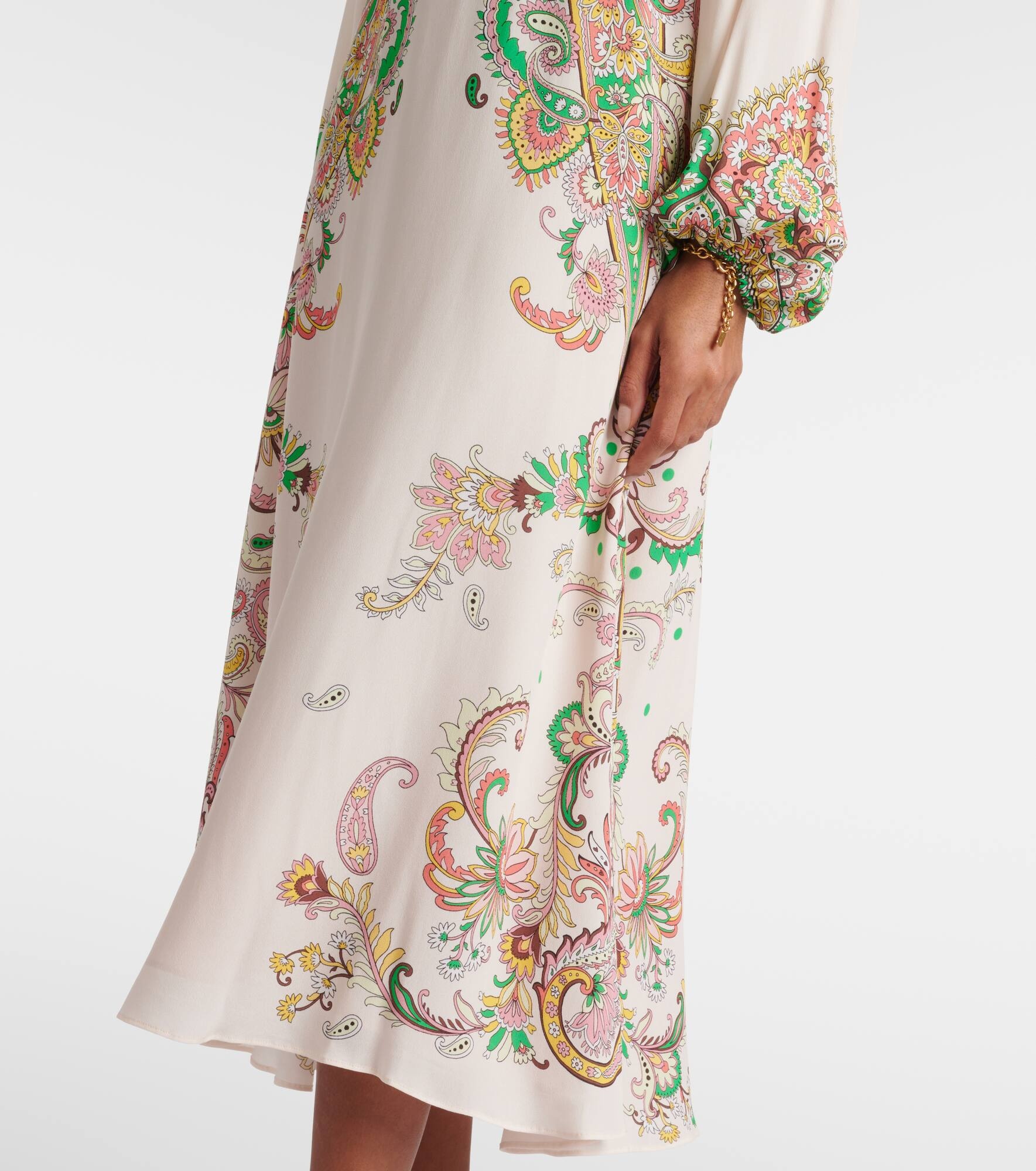 Printed midi dress - 5