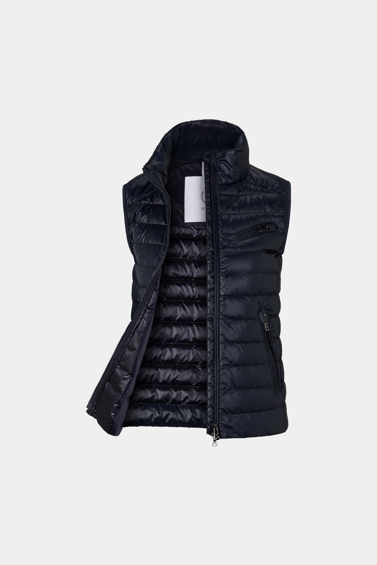 Florisa lightweight down vest in Navy blue - 7