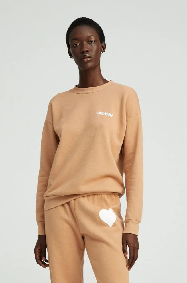 PEACH LOGO SWEATSHIRT - 1