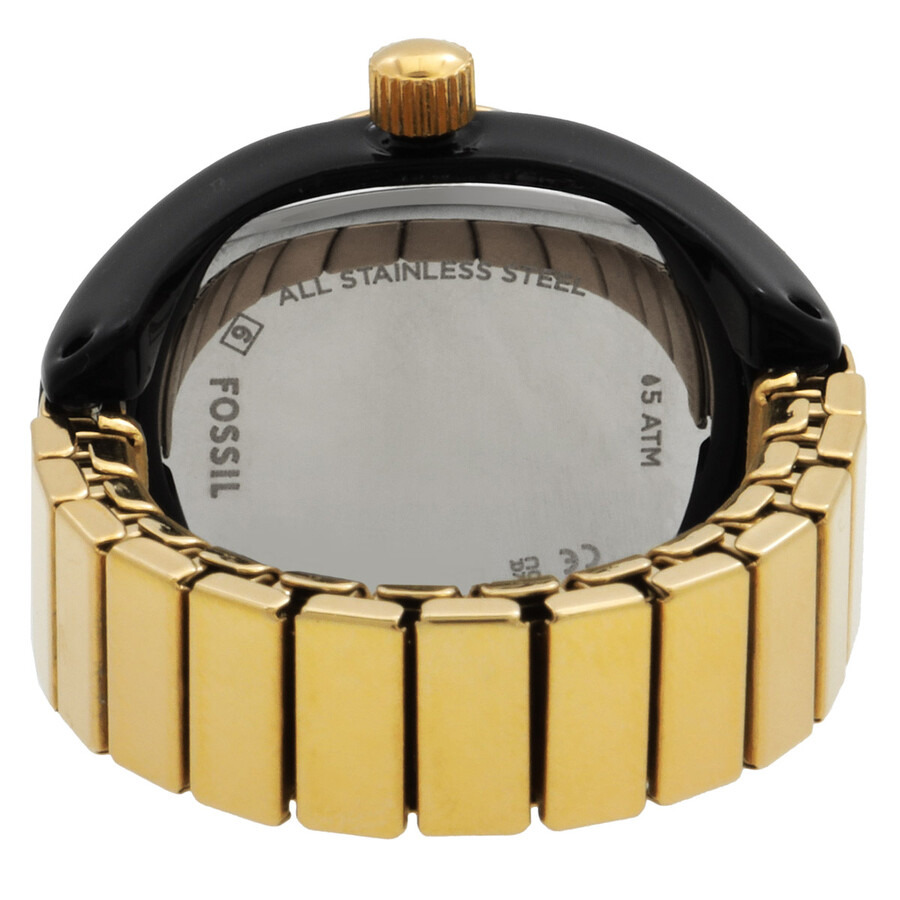 Fossil - Fossil Watch Ring Quartz Black Dial Ladies Watch ES5413 - 3