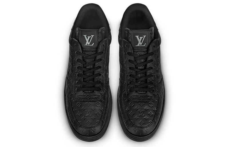 Louis Vuitton LOUIS VUITTON Rivoli Sneakers 'Black Mini Monogram' 1AARHO outlook