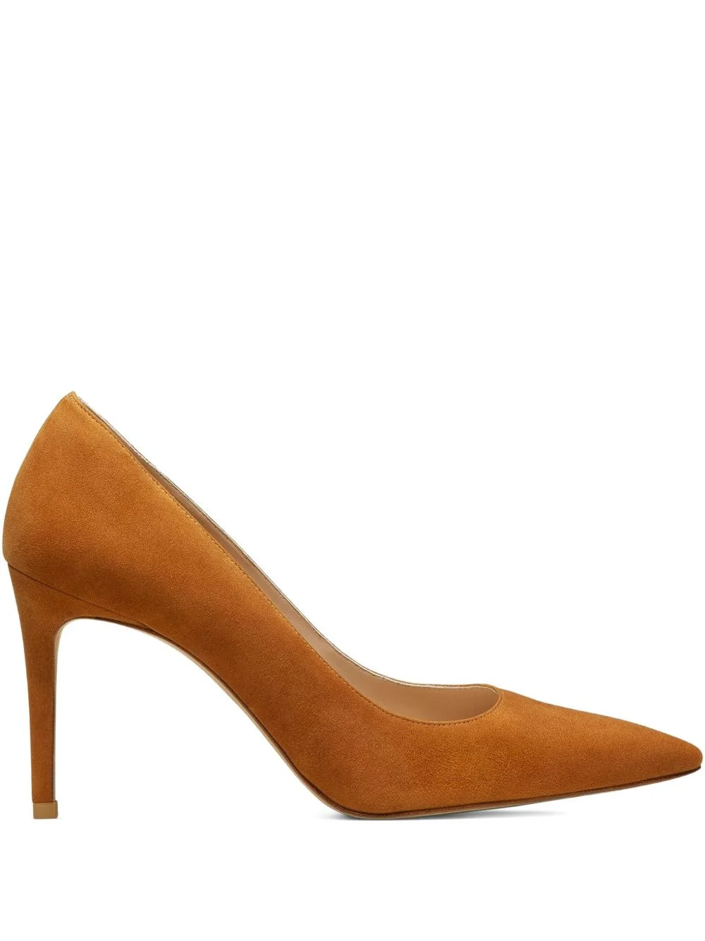 85mm Power suede pointed-toe pumps - 1