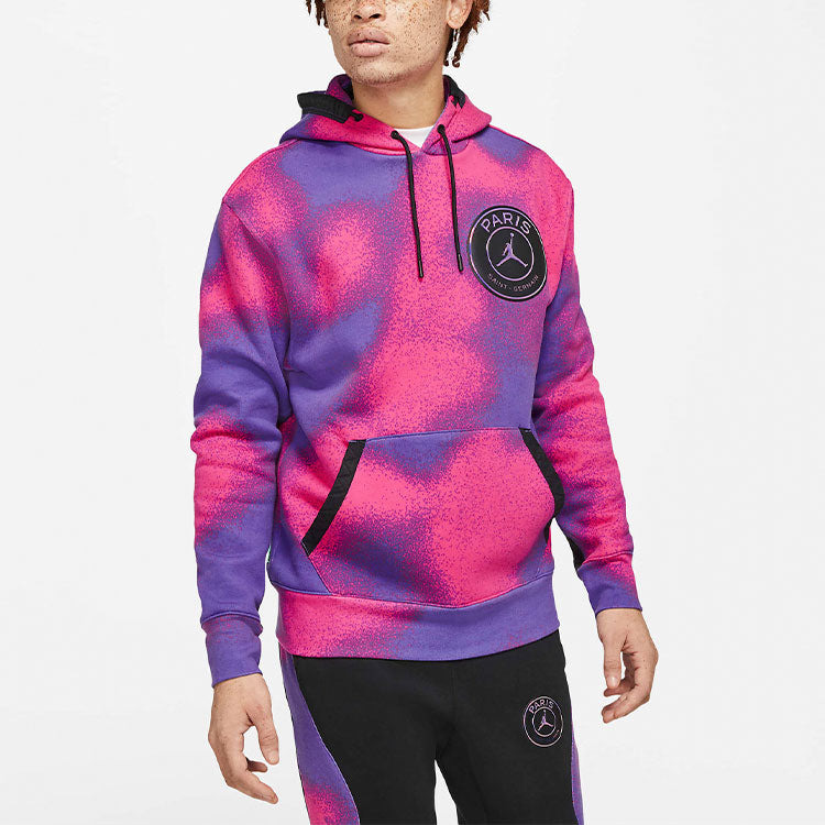 Air Jordan Printing Fleece Pullover Purple CK9650-510 - 3
