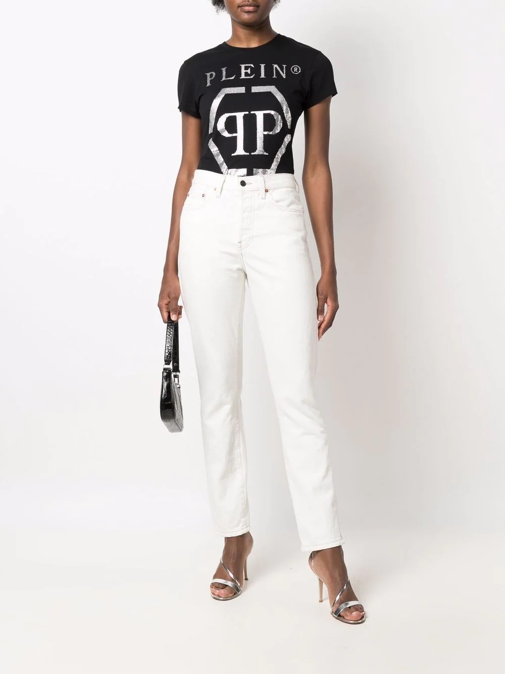 logo-print cotton T-shirt - 2