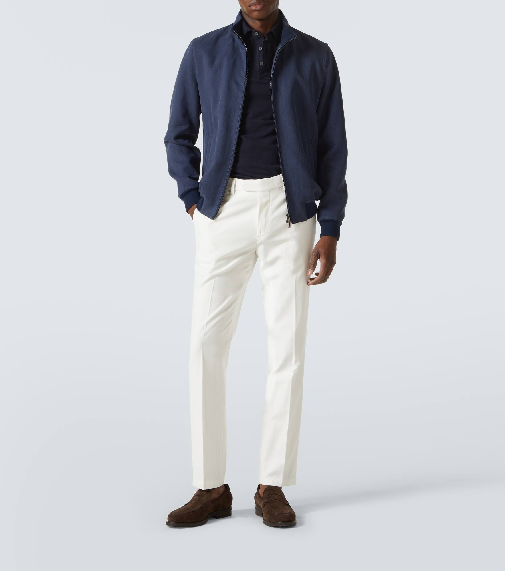 Linen blouson - 2