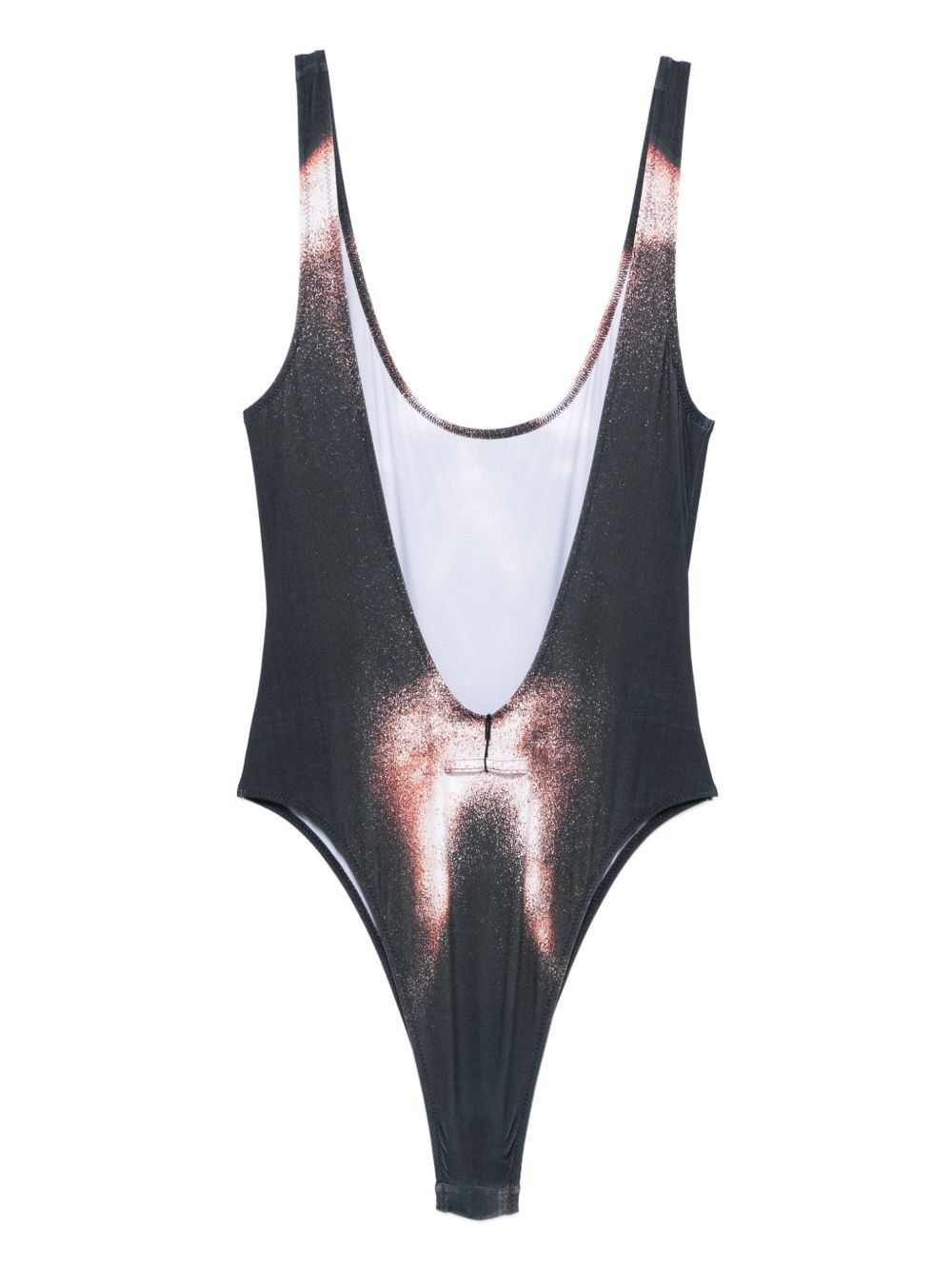 body-print swimsuit - 2