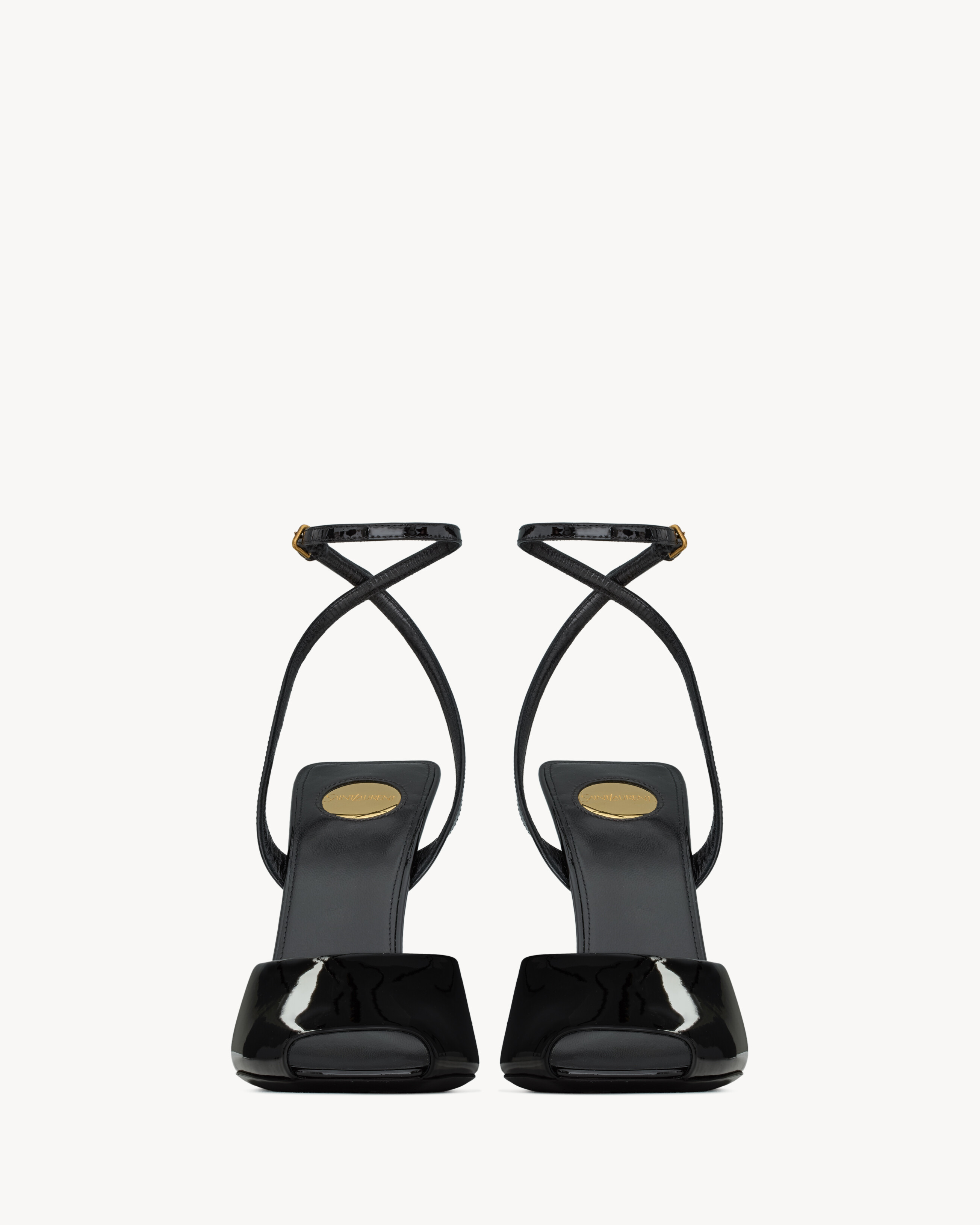 LA SCANDALE SANDALS IN PATENT LEATHER - 2
