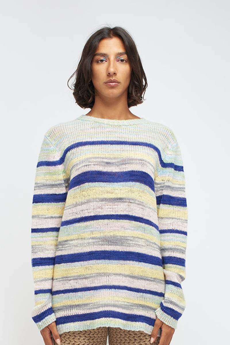 HANDSPUN HAZY PICASSO CREW 3