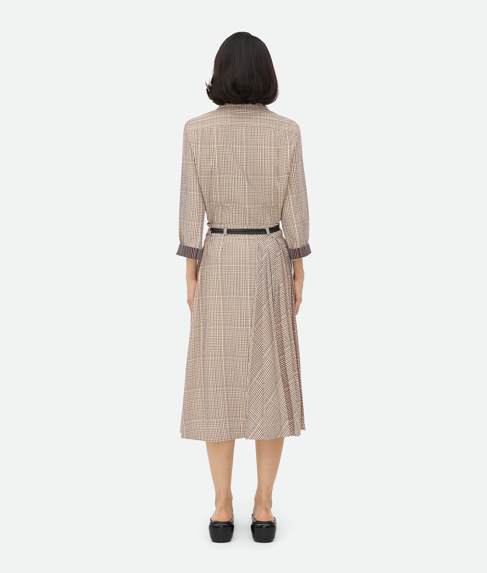 Check Viscose Skirt - 3