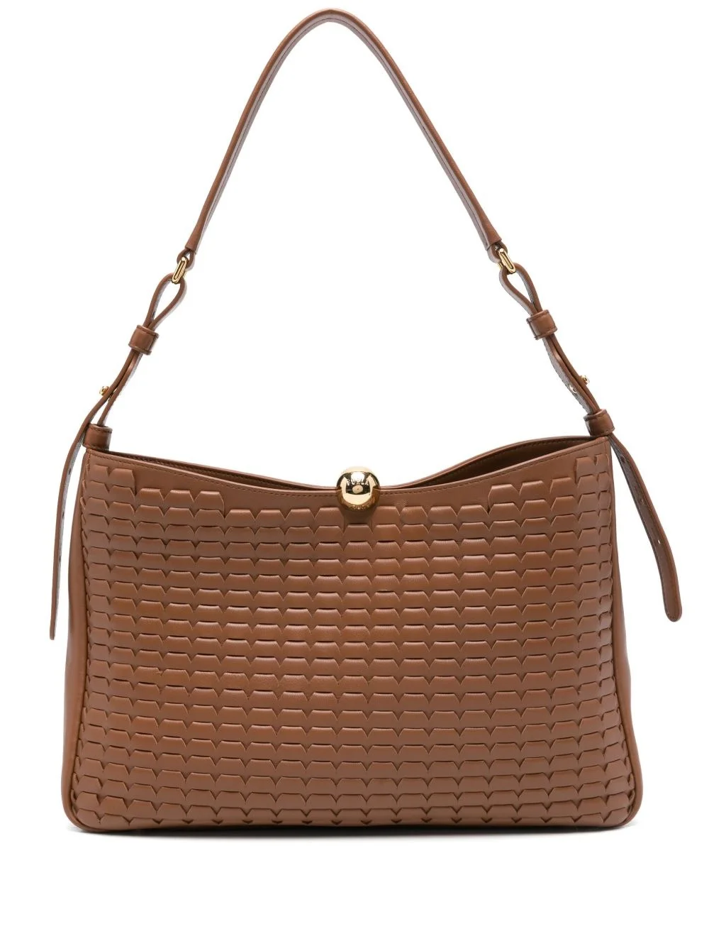 leather shoulder bag - 1