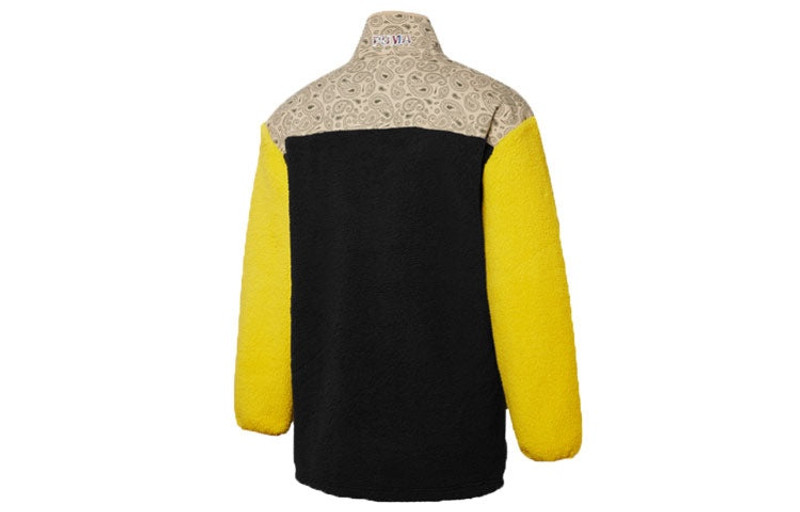 PUMA PUMA Unisex Paisley Lamb Wool Jacket Yellow 534984-51 outlook