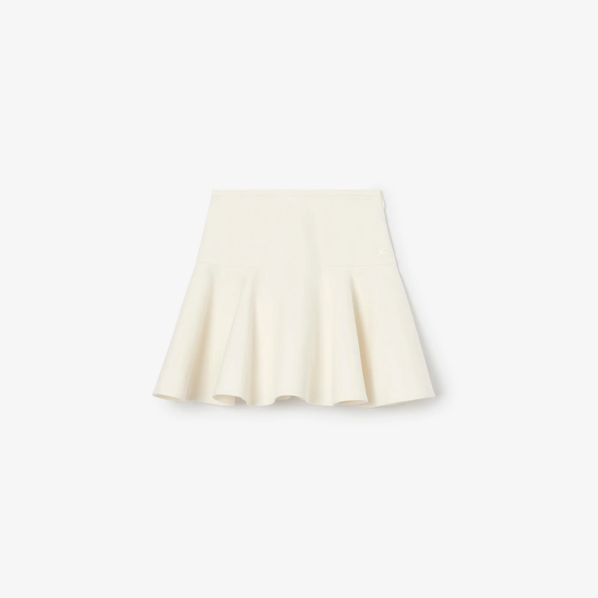 Fit-and-flare Cotton Mini Skirt - 1