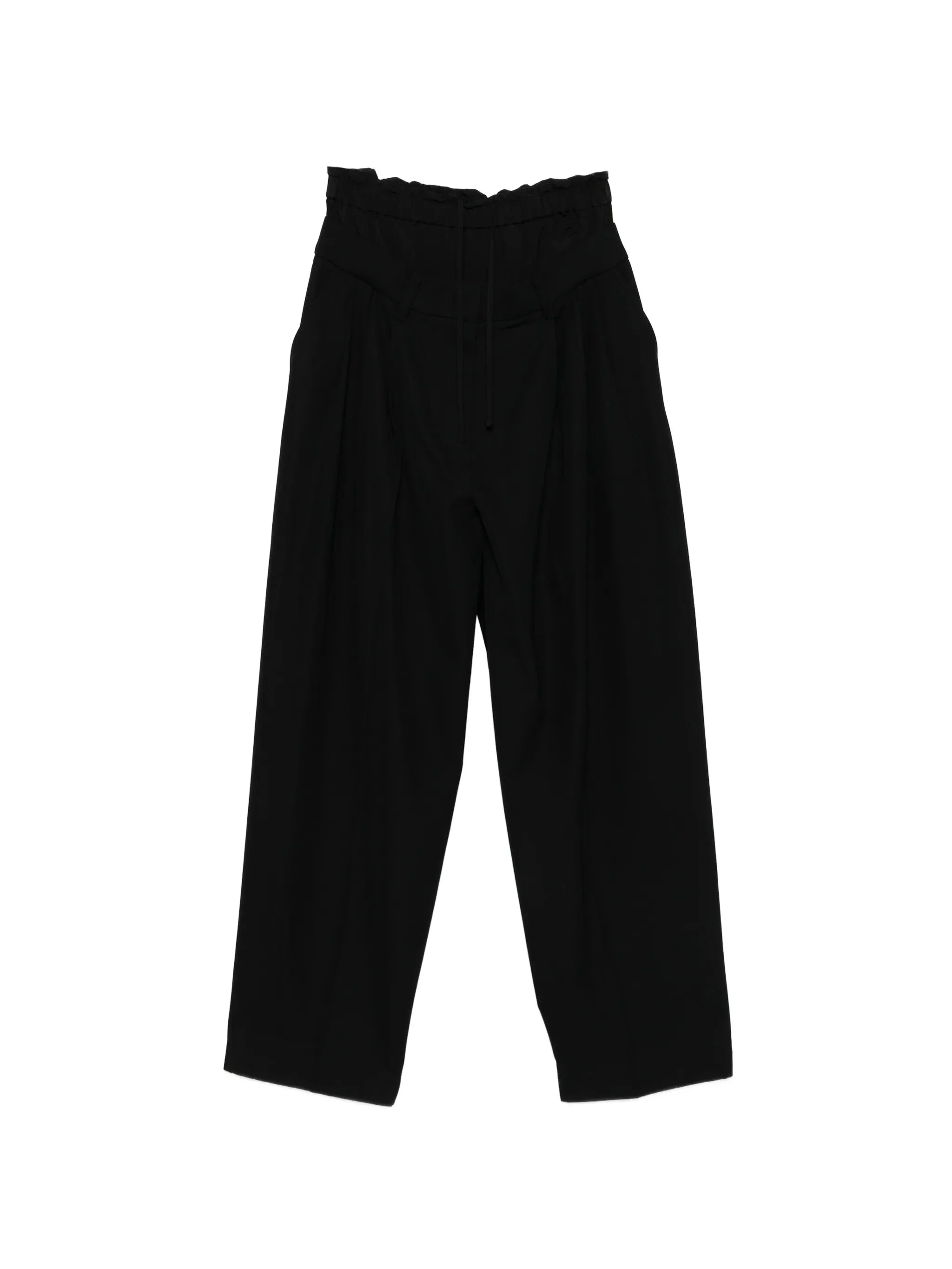 System Belt-loop Drawstring Trousers - 1