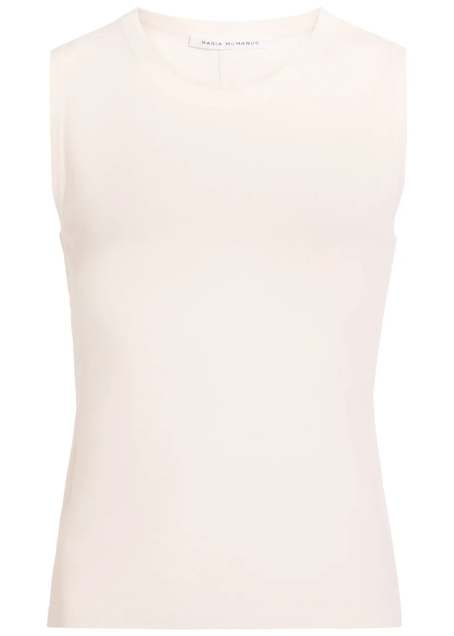 Maria Mcmanus Cut-out Jersey Tank top - 1