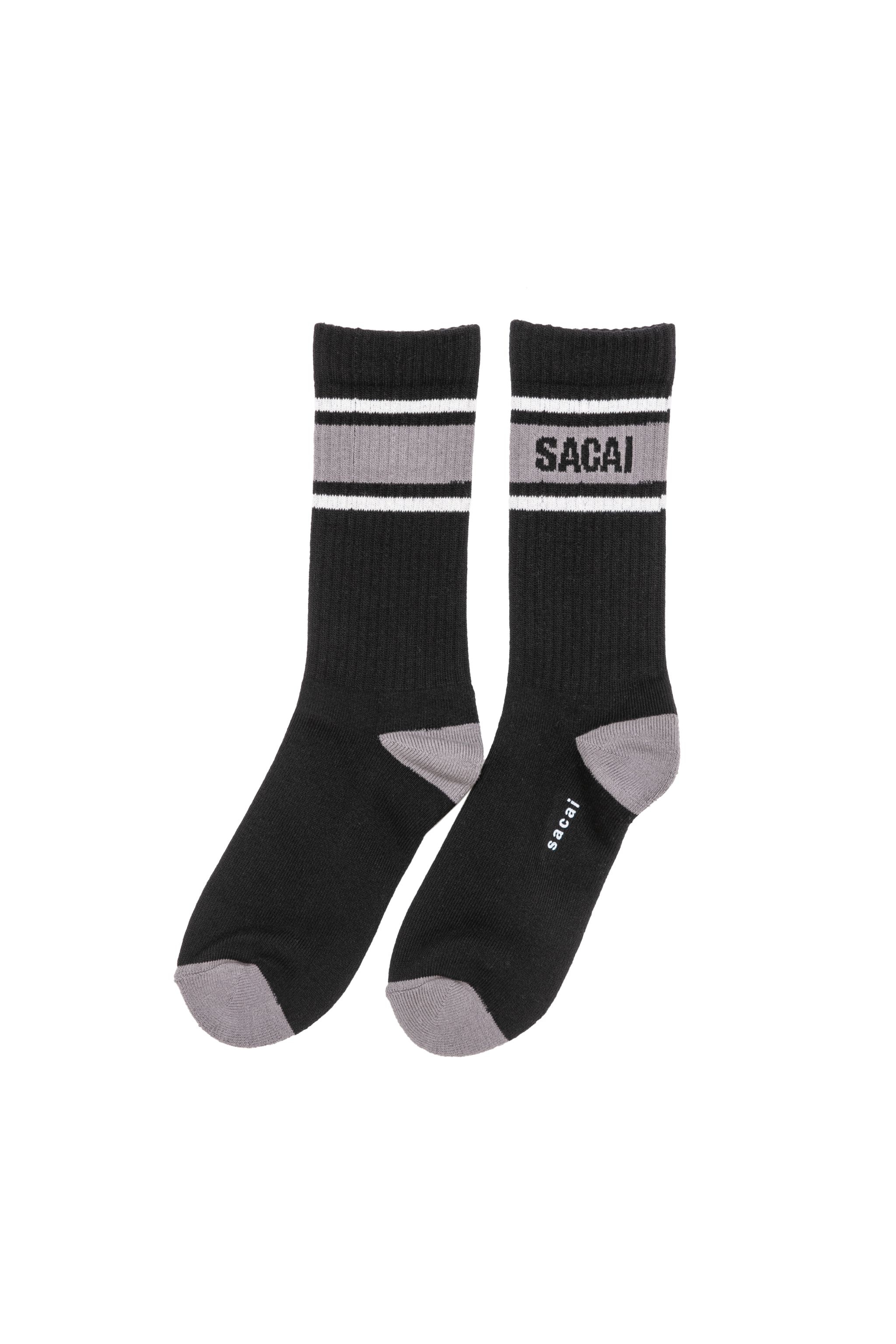 国内より1WEEK【sacai】Rib Socks sacai Line Socks | sacai | REVERSIBLE
