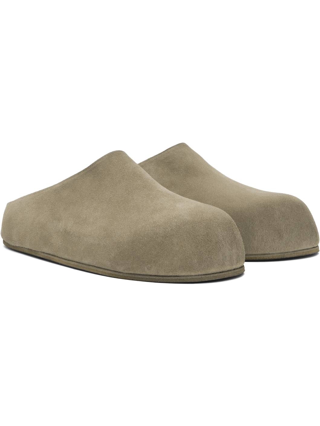 Gray Grande Mules - 4