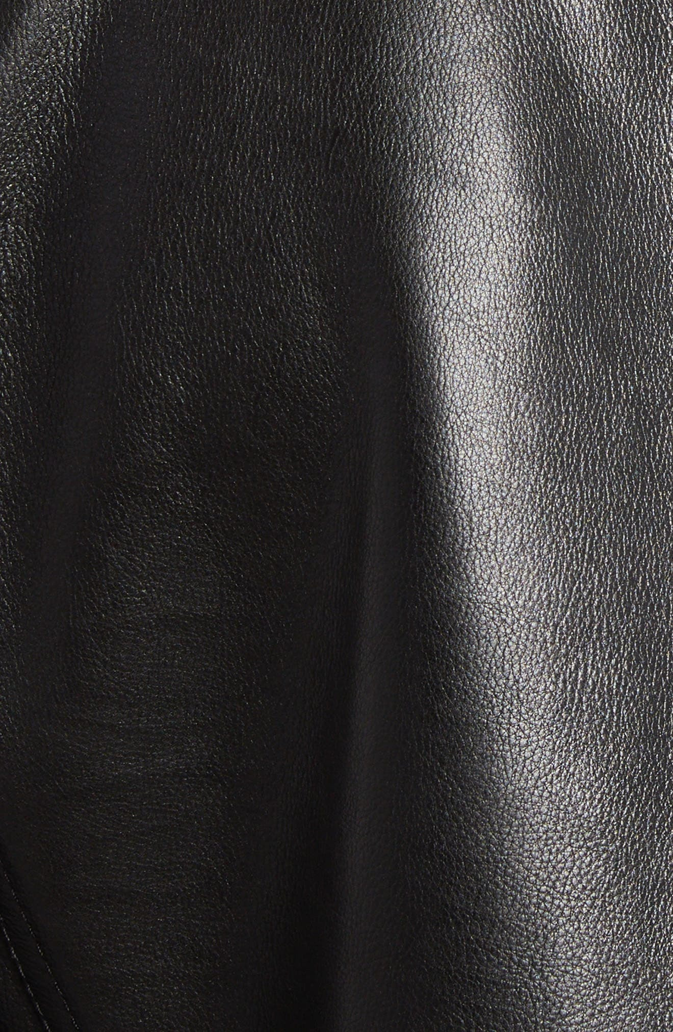 Plongé Leather Cafe Biker Jacket - 5