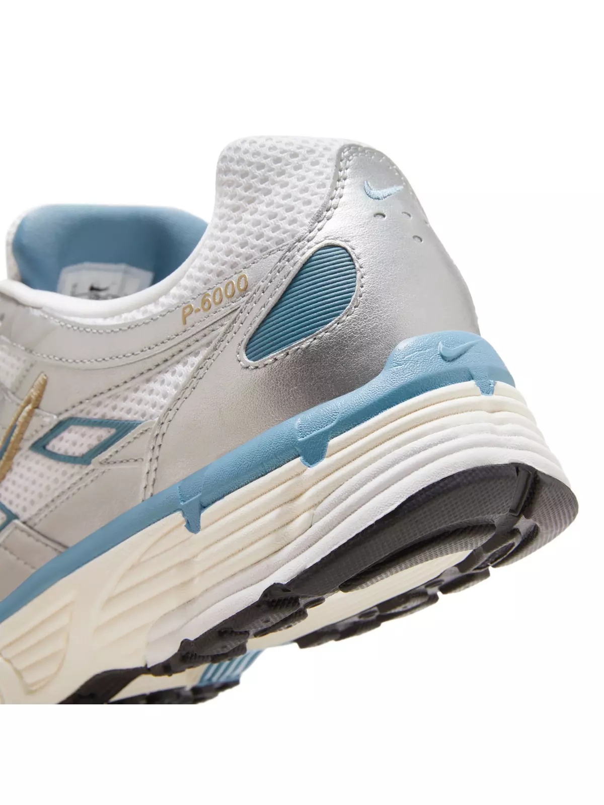 P-6000 "White/Aegean Storm/Metallic Silver" Men's Shoe - 10