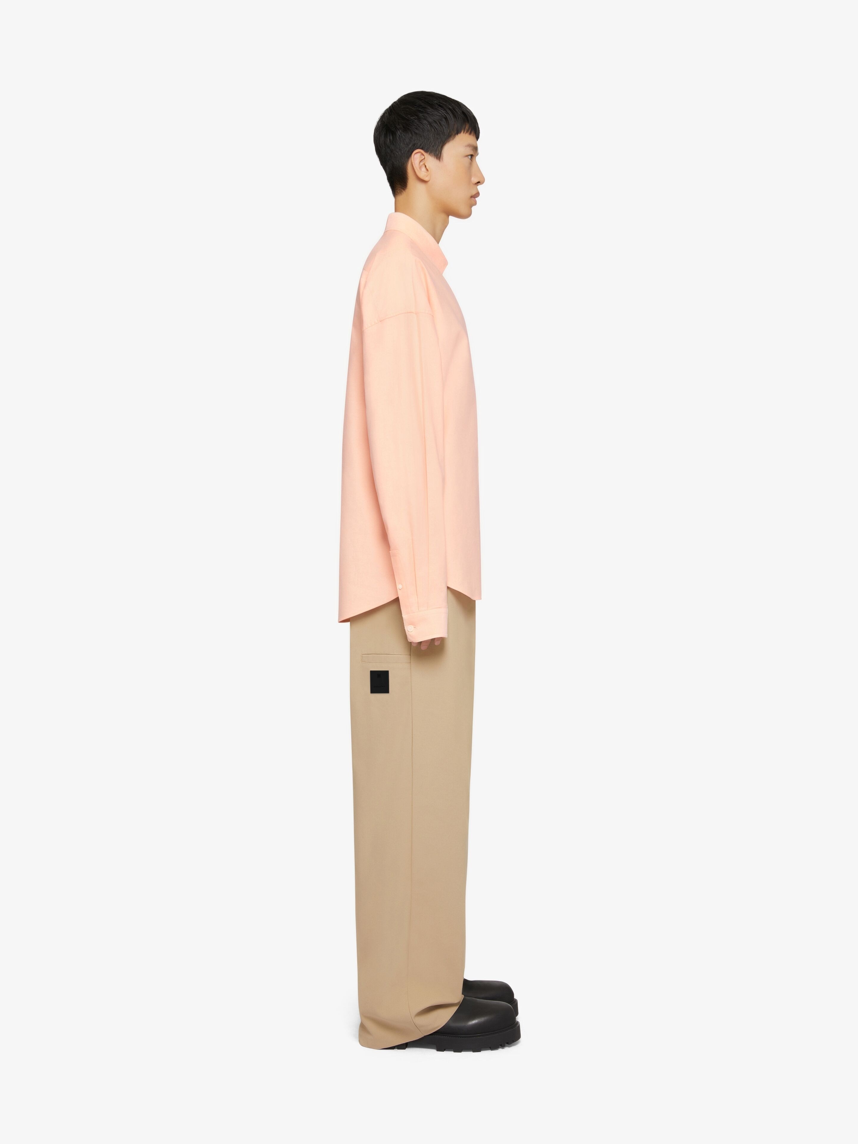 SHIRT IN COTTON WITH POCKET - 3
