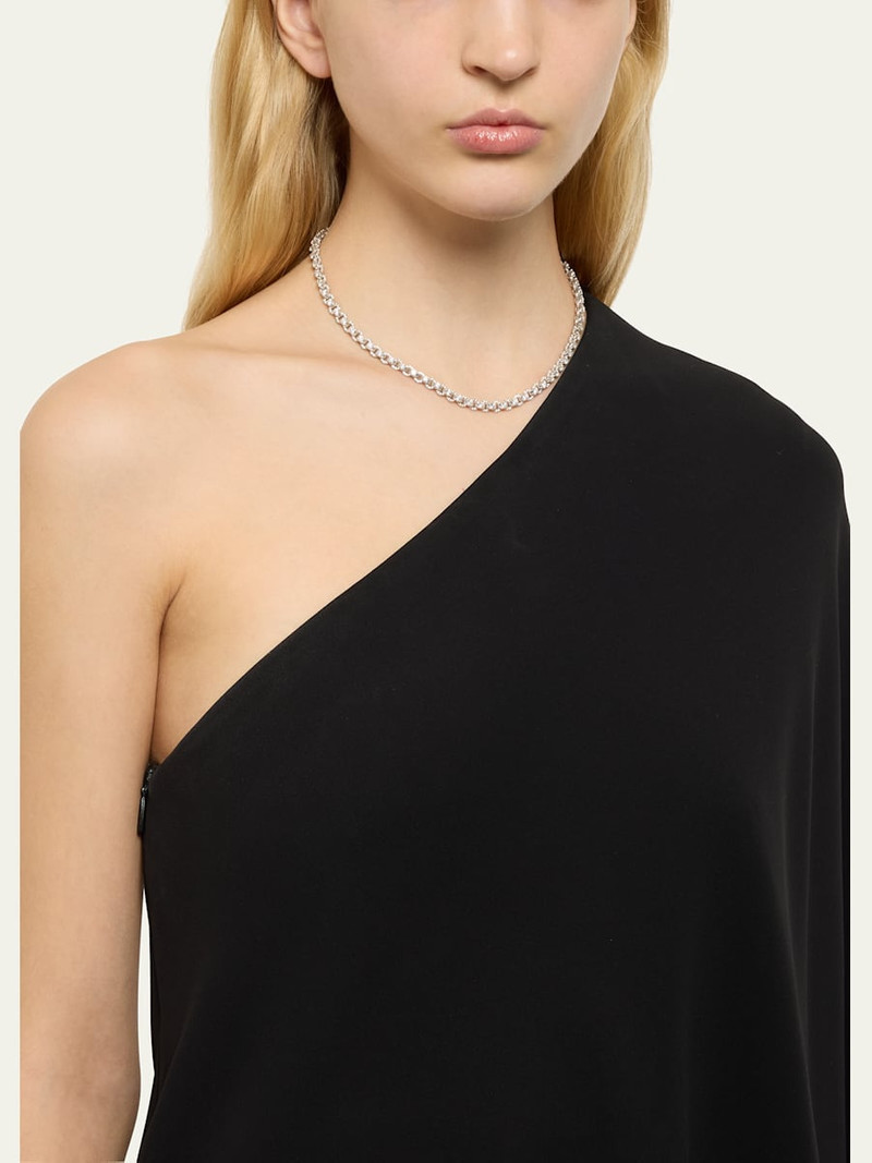 Spinelli Kilcollin Lumia 18K White Gold Diamond Tennis Necklace, 16"L outlook